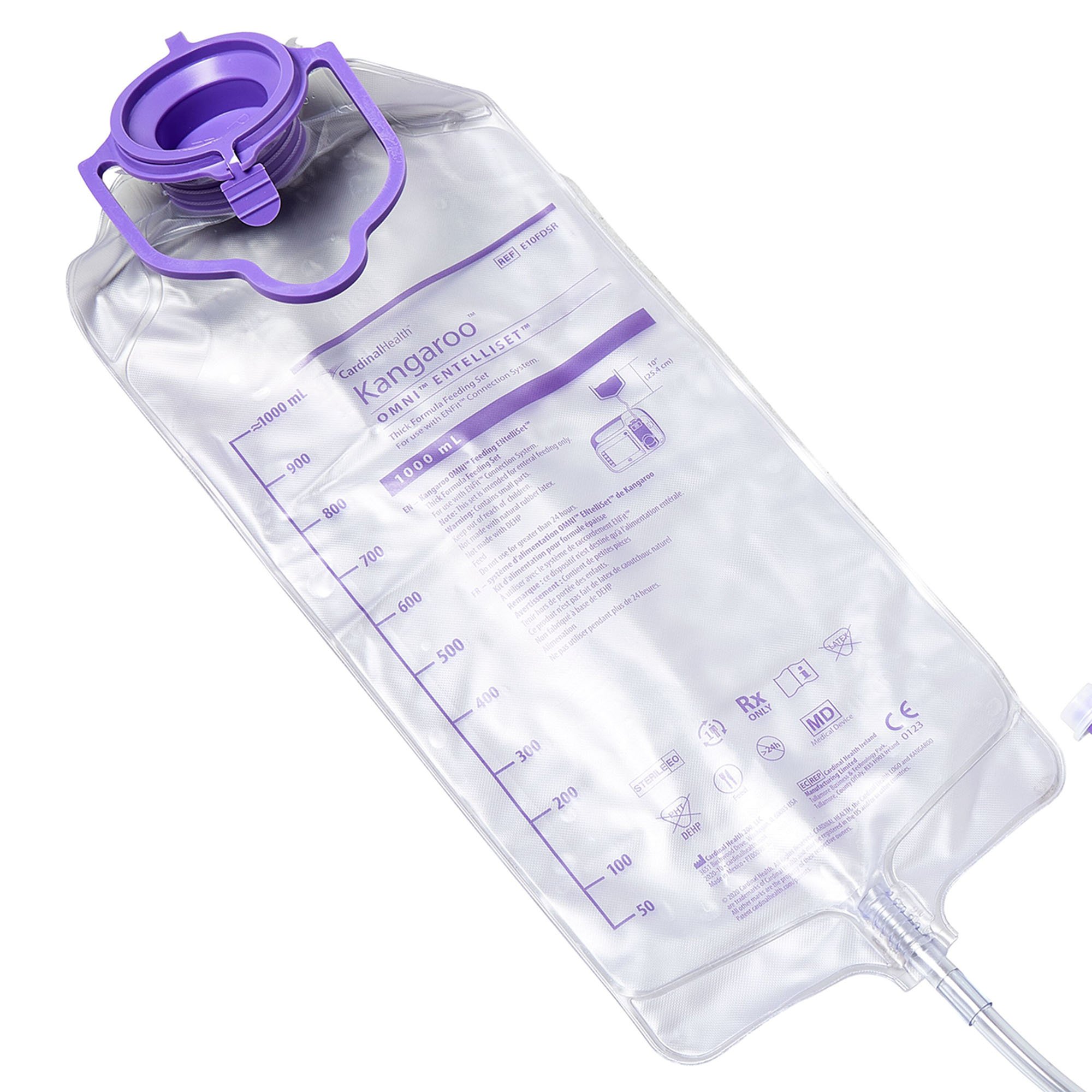 Kangaroo OMNI ENtelliSet Enteral Feeding Pump Bag Set E10FDR by Cardinal