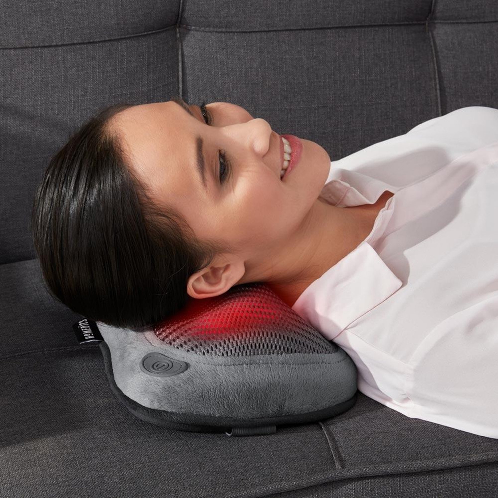 HoMedics USA LLC SP-115HJ - Homedics Cordless Shiatsu Massage Pillow with Heat - 1/Each, 4/Case