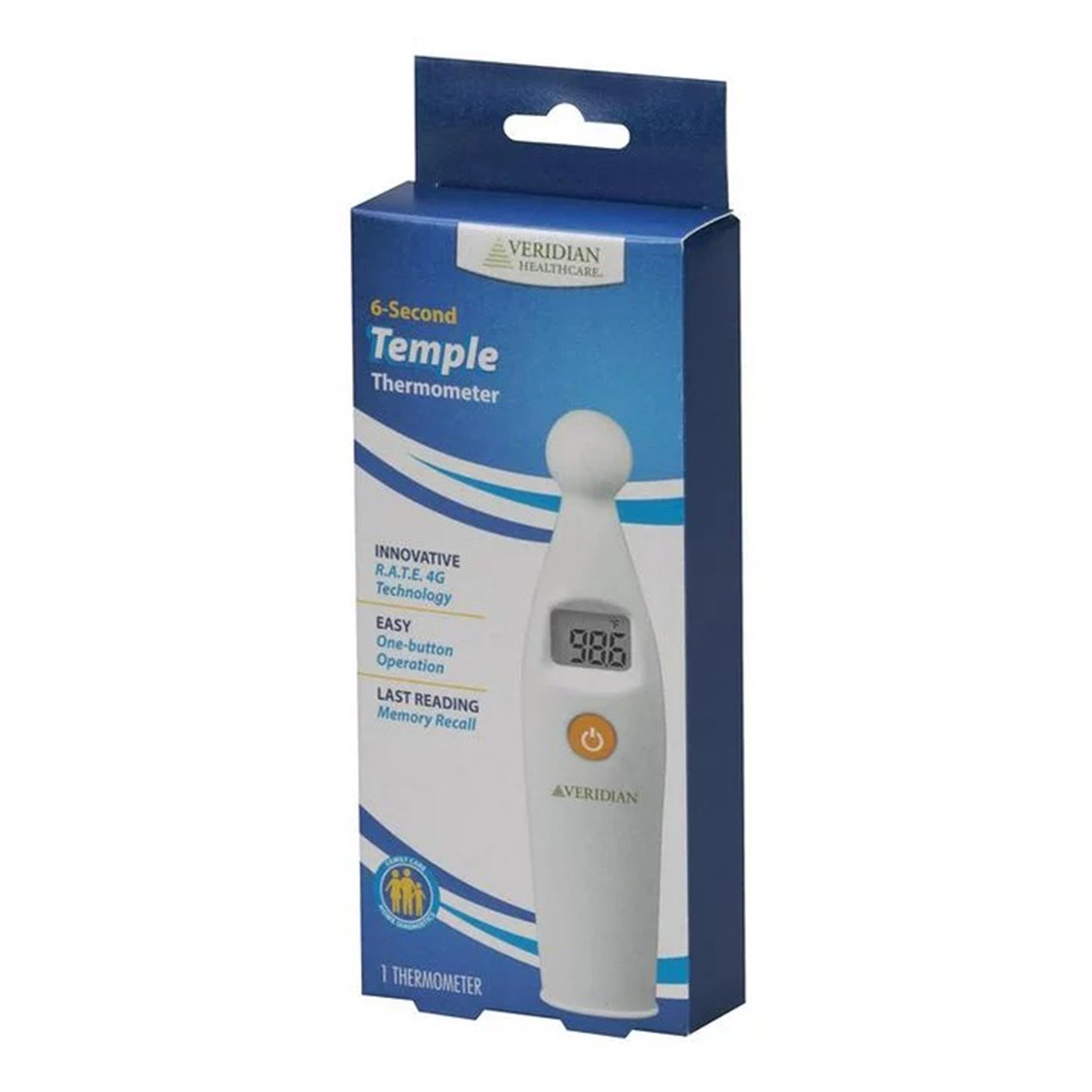 Veridian Healthcare LLC 09-330 - Veridian Temple Touch Thermometer - 1/Each