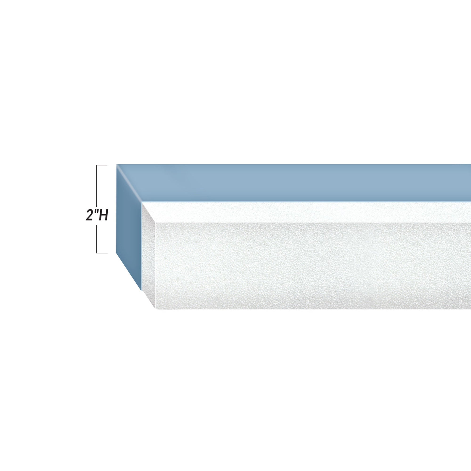 Alimed - 2970011798 X-Ray Support Pad AliMed® 24 W X 71 L X 2 L Inch Polyfoam Freestanding