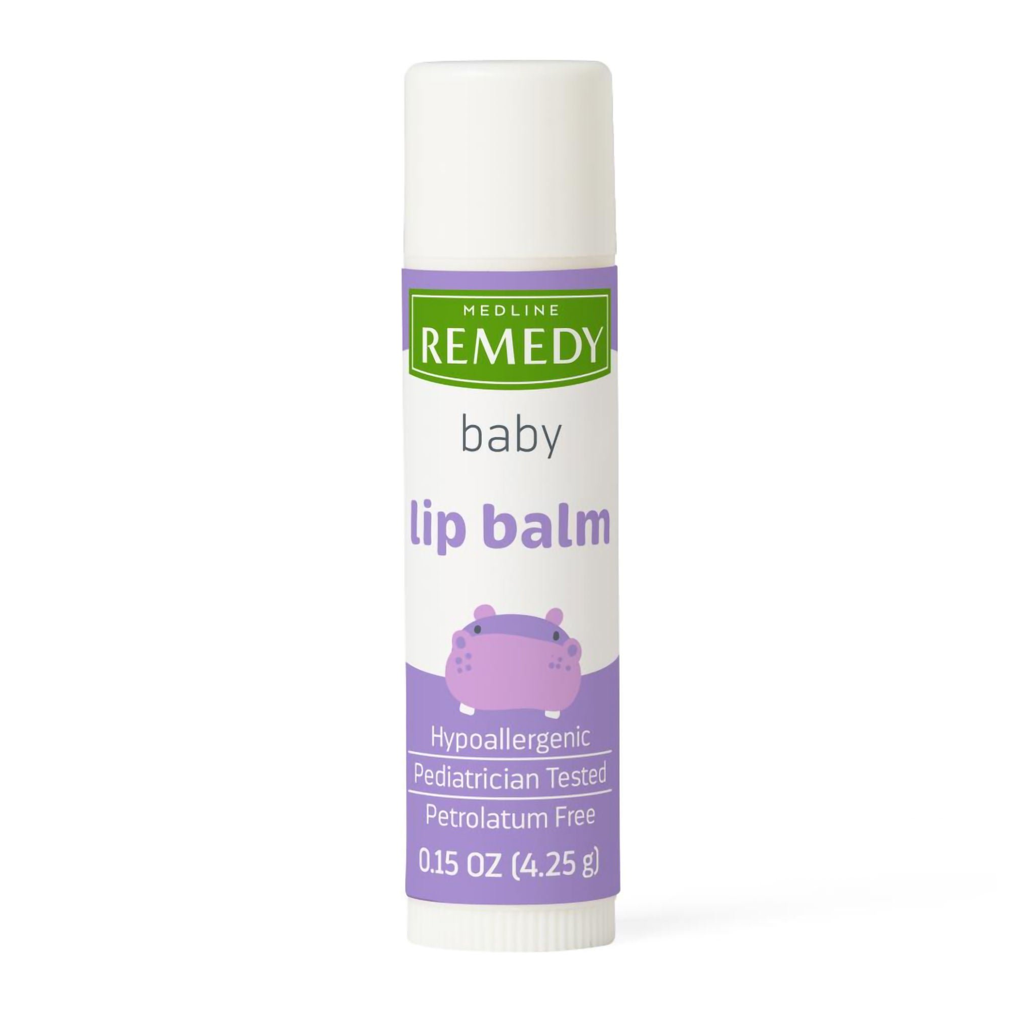 Medline - MSC092LBABY Lip Balm Medline Remedy Baby 0.15 oz. Balm Tube Unflavored