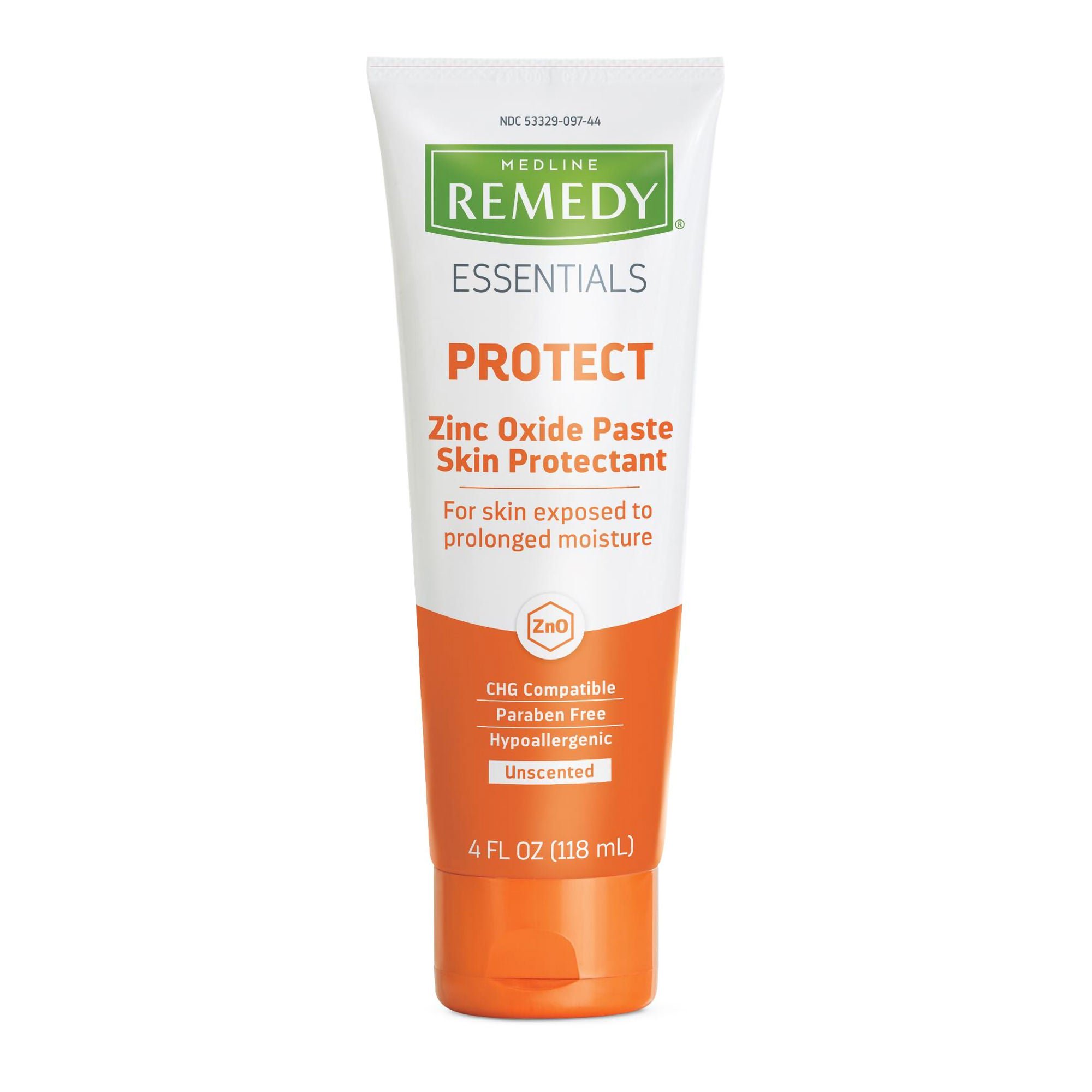 Medline - MSC092ZP04 Skin Protectant Medline Remedy® Essentials Protect 4 oz. Tube Unscented Paste CHG Compatible