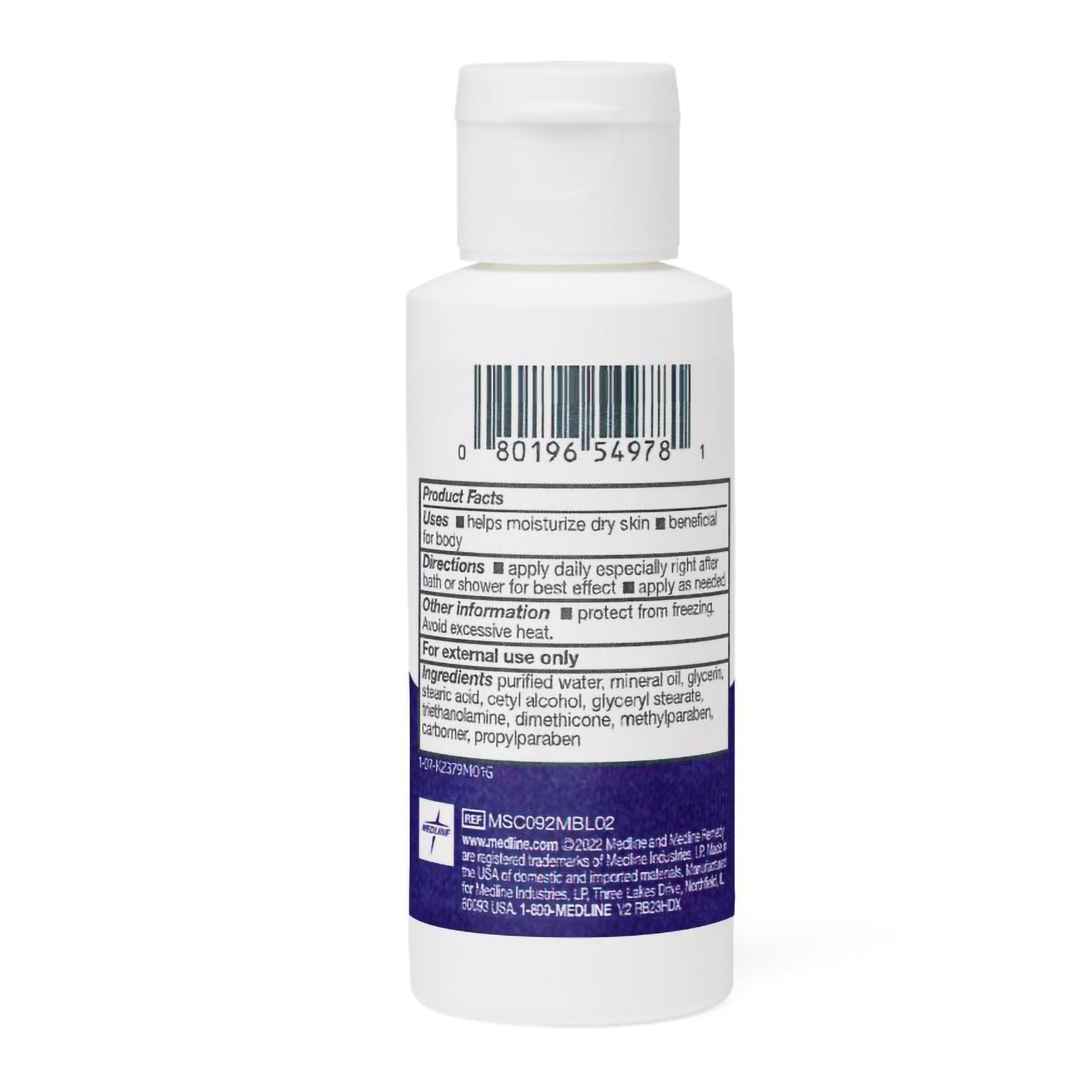 Medline Remedy Essentials Moisturize Hand and Body Moisturizer MSC092MBL02 by Medline