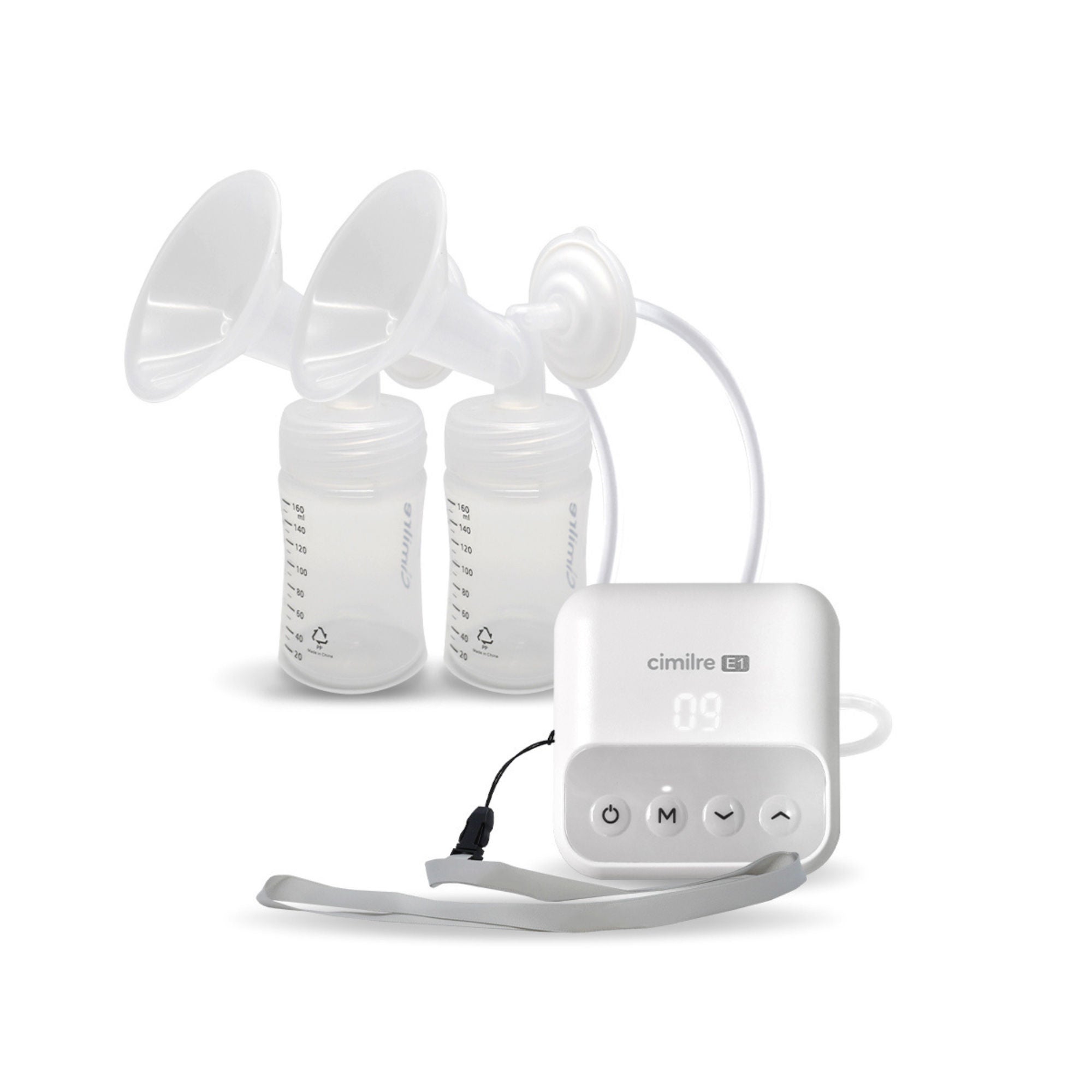 Symmetrical Health LLC - E1-100-00-00 Double Electric Breast Pump Kit Cimilre® E1