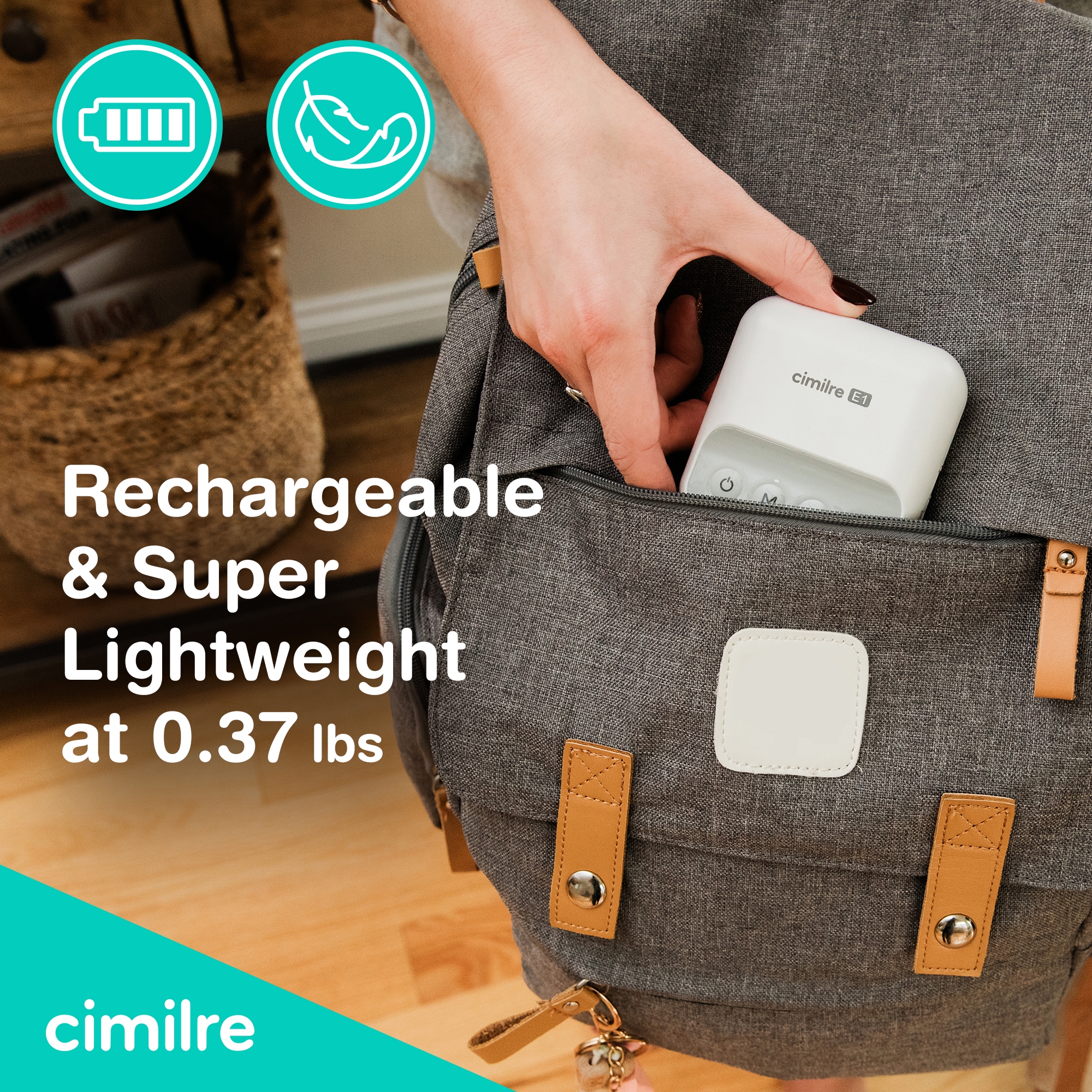 Cimilre E1 Double Electric Breast Pump Kit E1-100-00-00 by Symmetrical Health