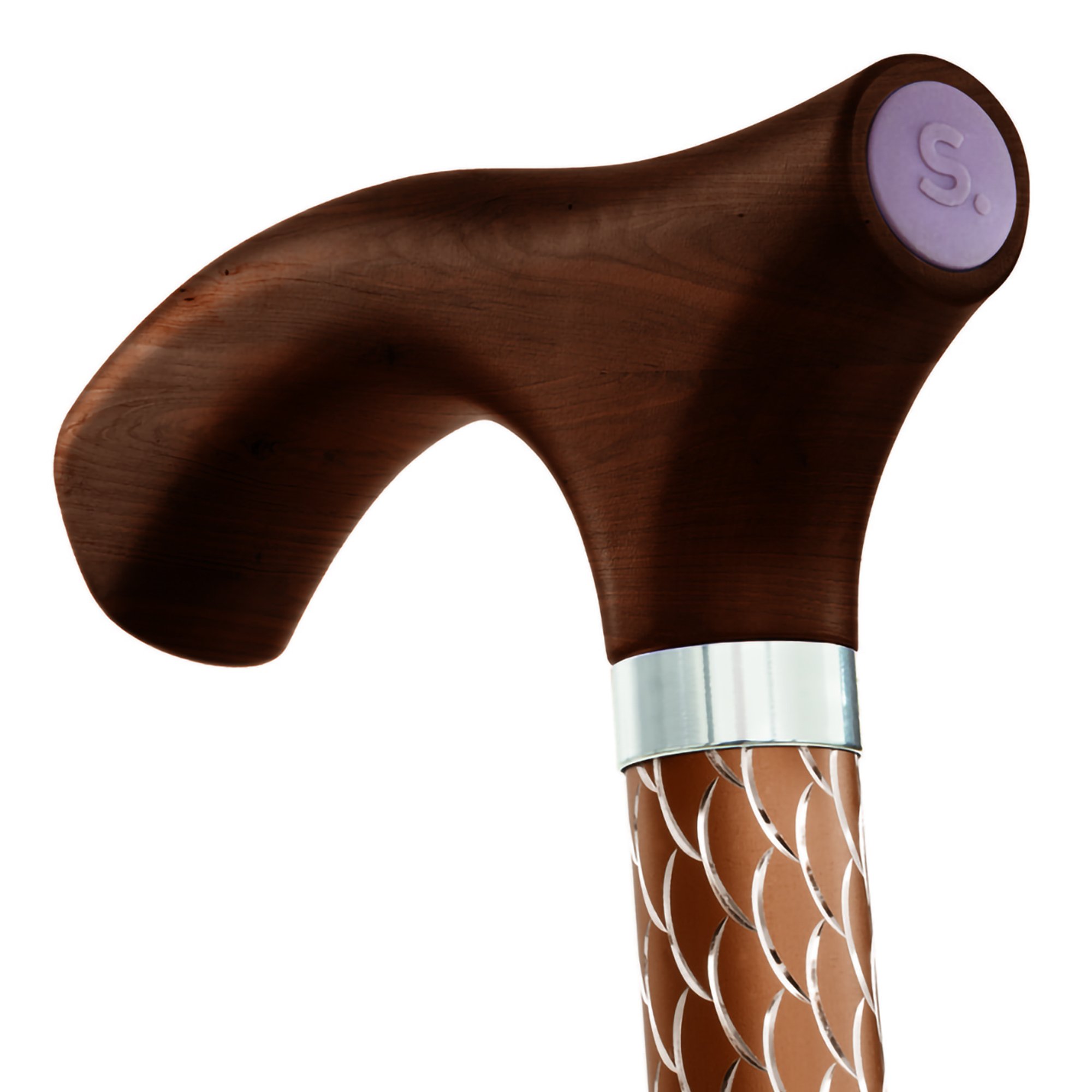 Mabis Healthcare 502-2000-5207 - Switch Sticks® Folding Cane, Cognac - 1/Each