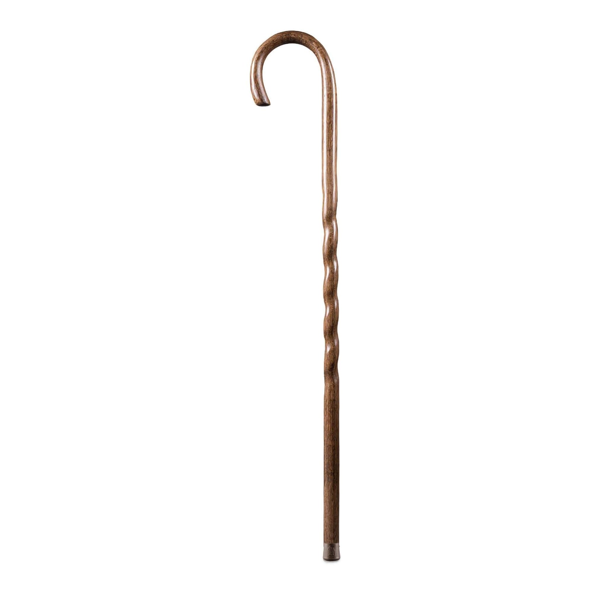 Mabis Healthcare - 502-3000-0246 Brazos™ Twisted Oak Traditional Handcrafted Walking Cane