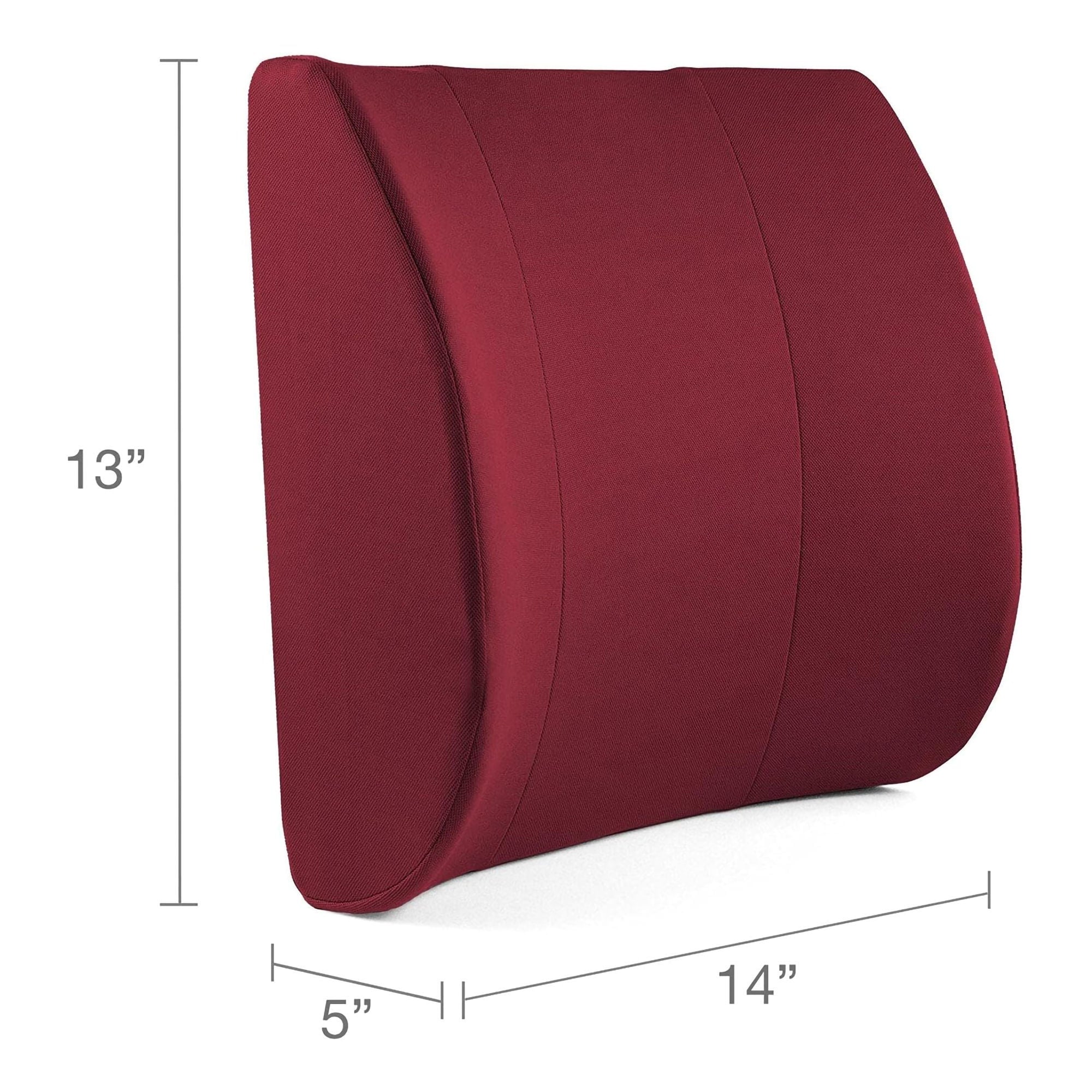 Mabis Healthcare - 555-7921-0700 Lumbar Support Cushion DMI® 14 W X 13 L Inch Foam