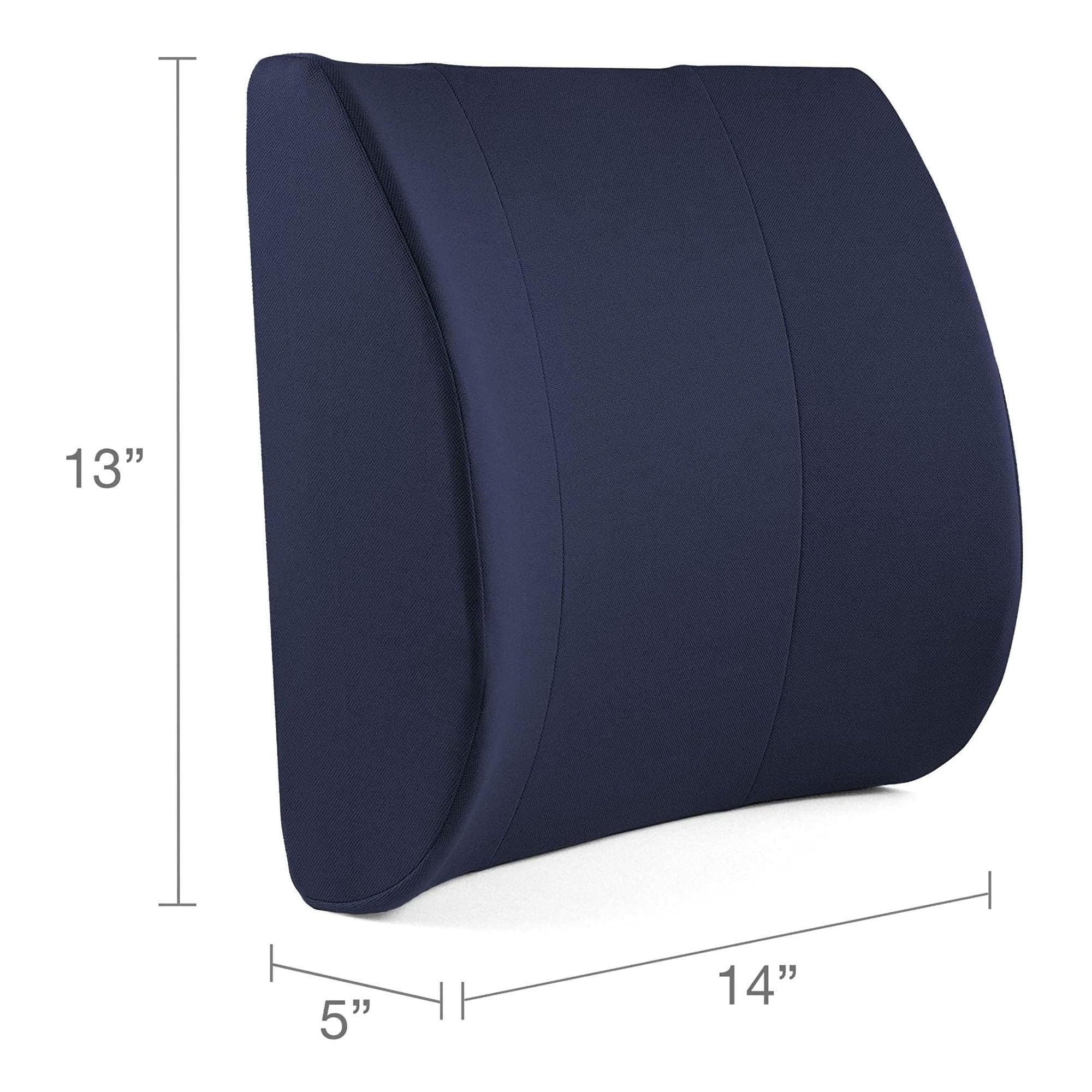 Mabis Healthcare - 555-7921-2400 Lumbar Support Cushion DMI® 14 W X 13 L Inch Foam