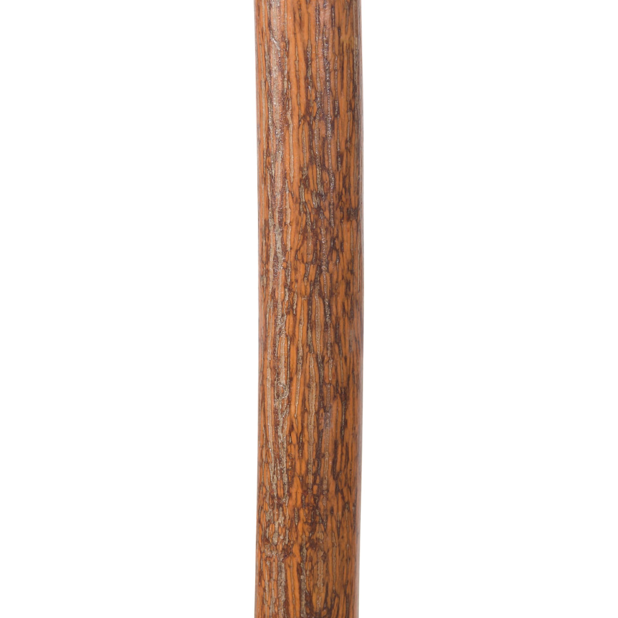 Mabis Healthcare 602-3000-1127 - Brazos™ Hickory Rustic Walking Stick, 58-Inch Height - 1/Each