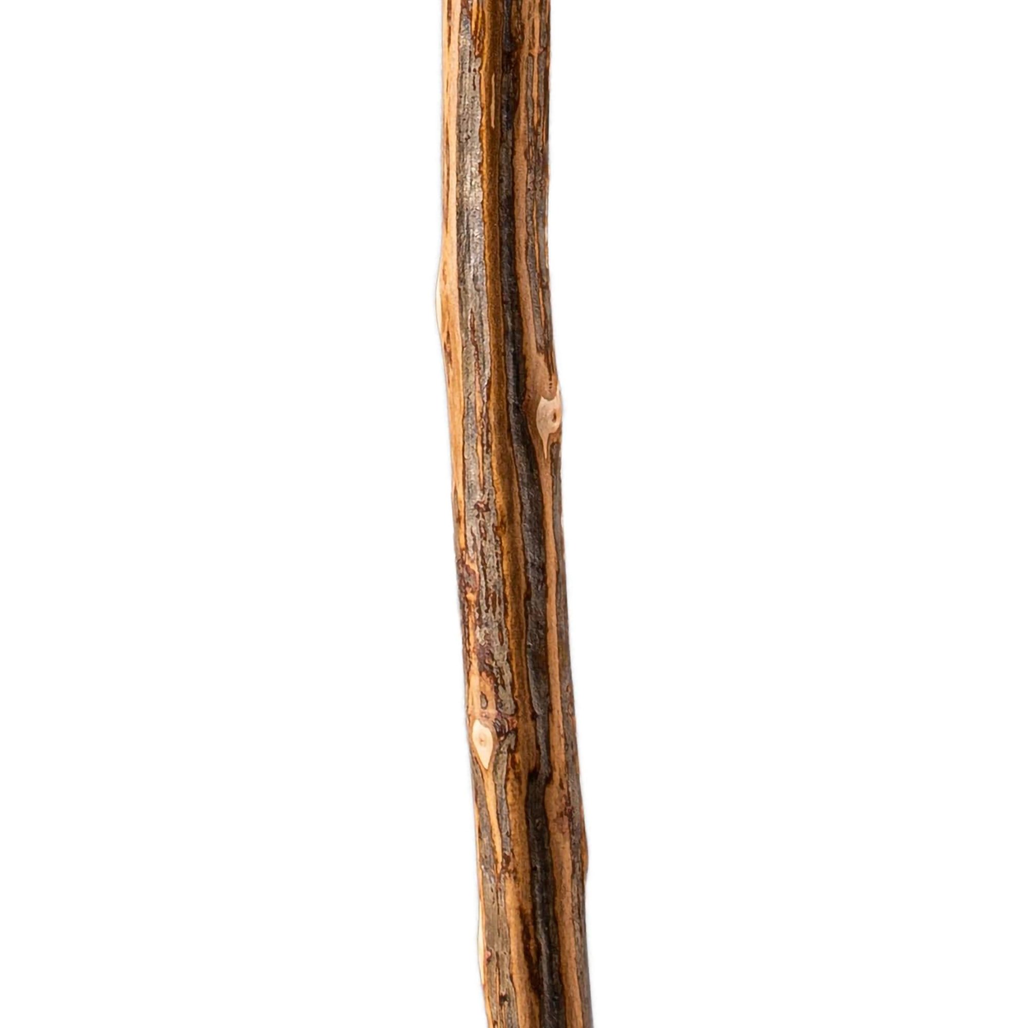Mabis Healthcare 602-3000-1159 - Brazos™ Ironwood Rustic Walking Stick, 58-Inch Height - 1/Each