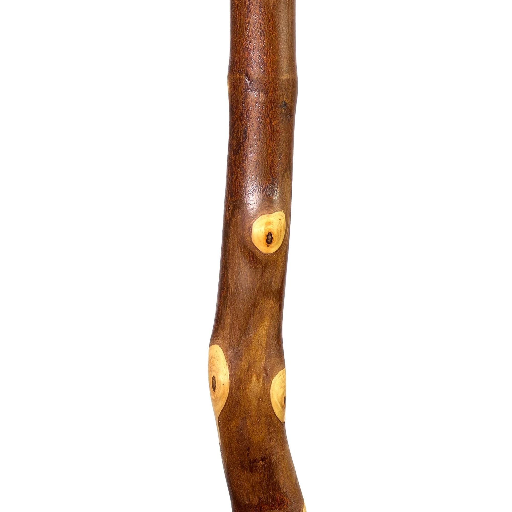 Mabis Healthcare 602-3000-1180 - Brazos™ Maple Rustic Walking Stick, 55-Inch Height - 1/Each