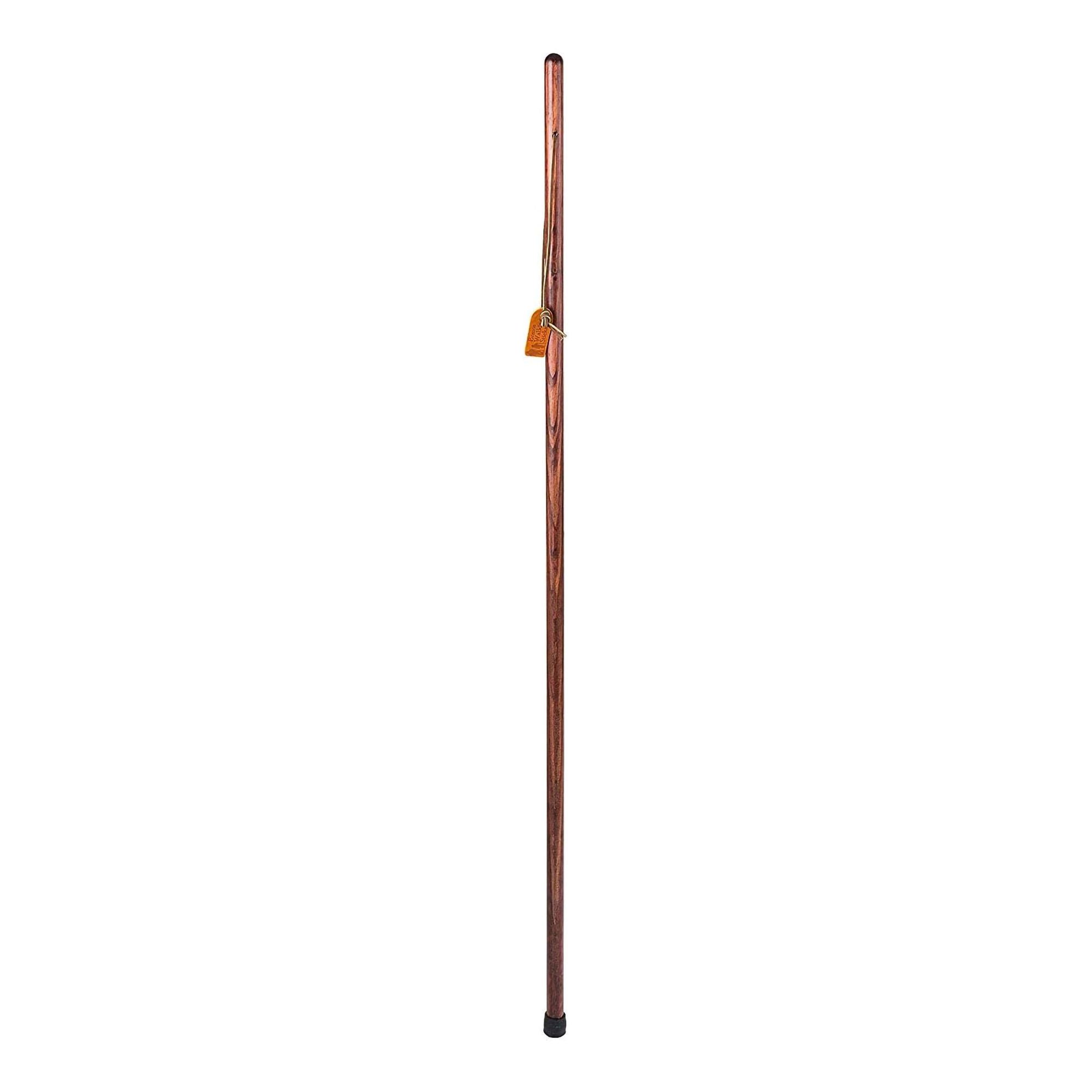 Mabis Healthcare - 602-3000-1241 Brazos™ Traditional Straight Pine Handcrafted Walking Stick