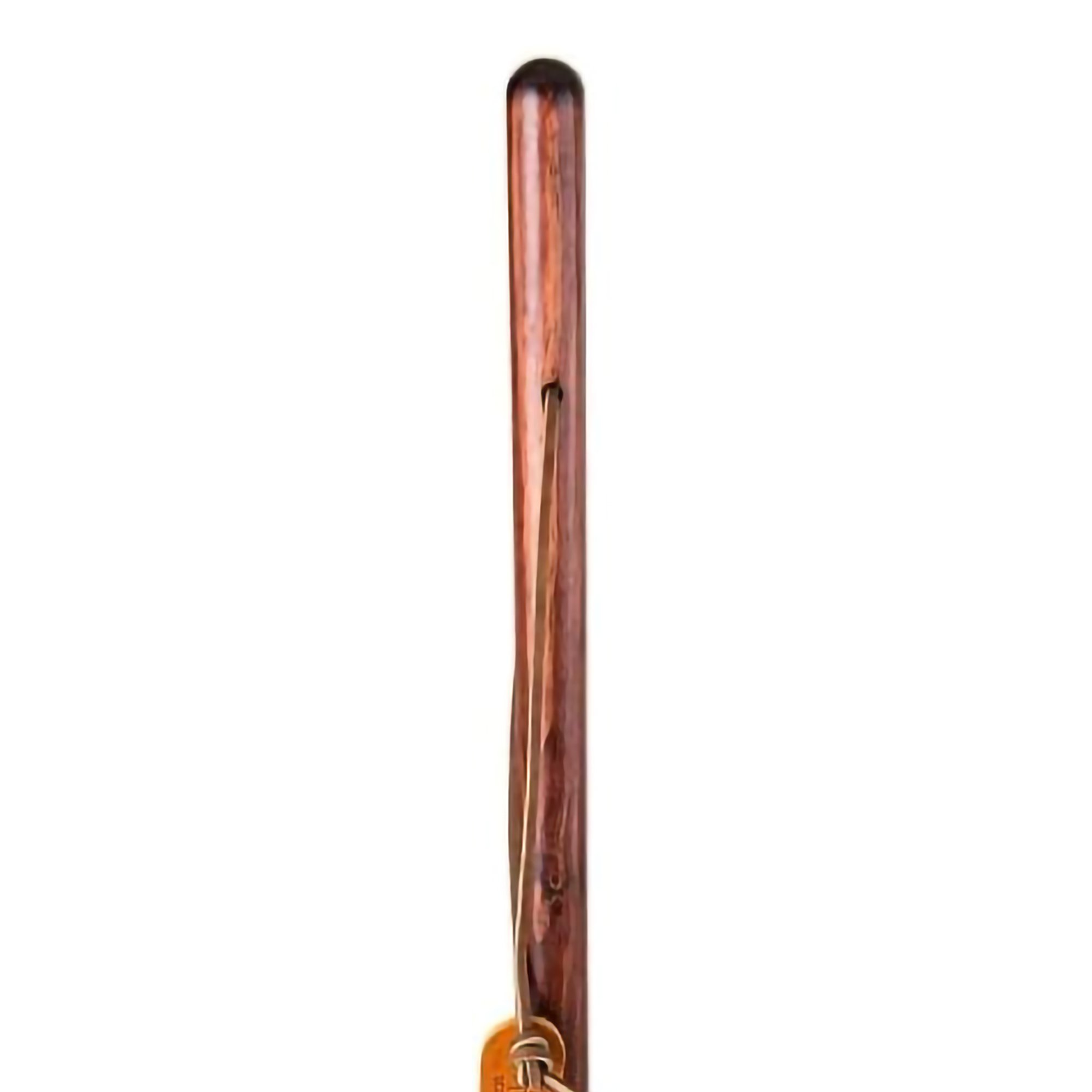 Mabis Healthcare 602-3000-1241 - Brazos™ Traditional Straight Pine Handcrafted Walking Stick, 55-Inch, Red - 1/Each