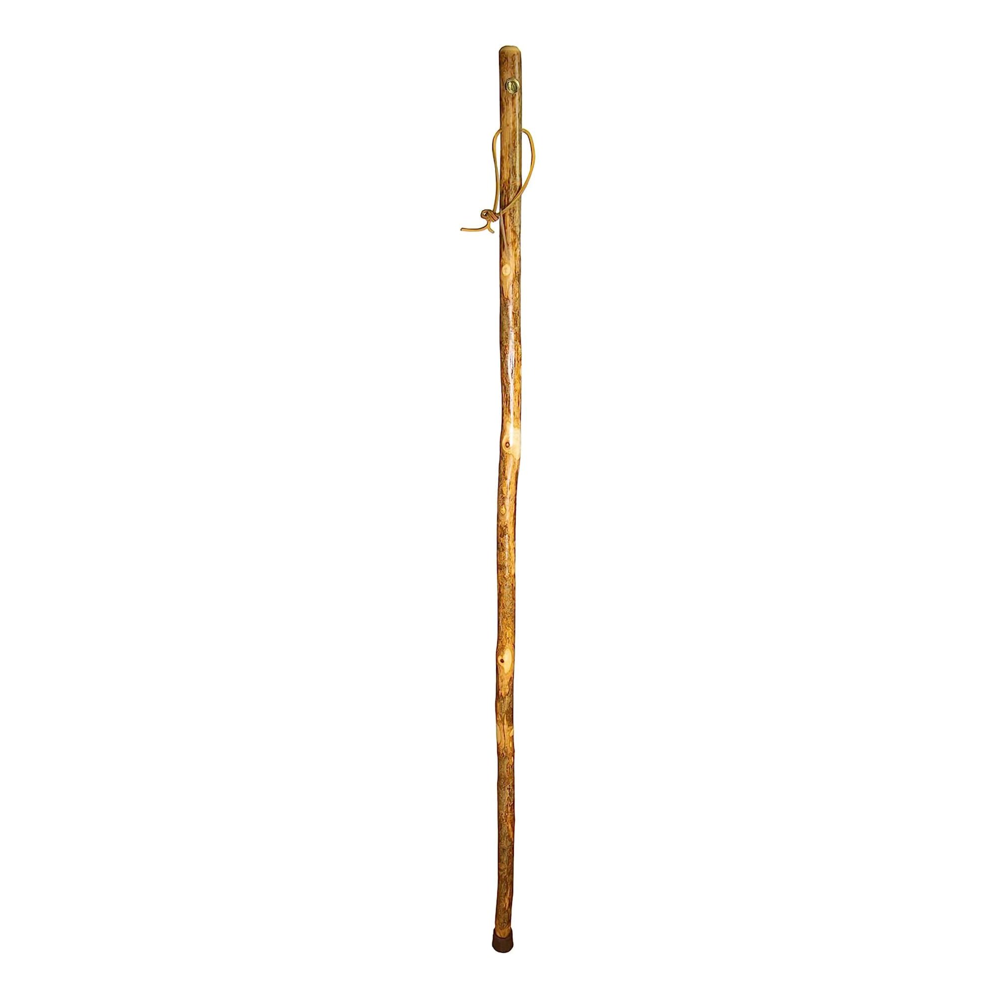 Mabis Healthcare - 602-3000-1387 Brazos™ Assorted Hardwood Rustic Walking Stick