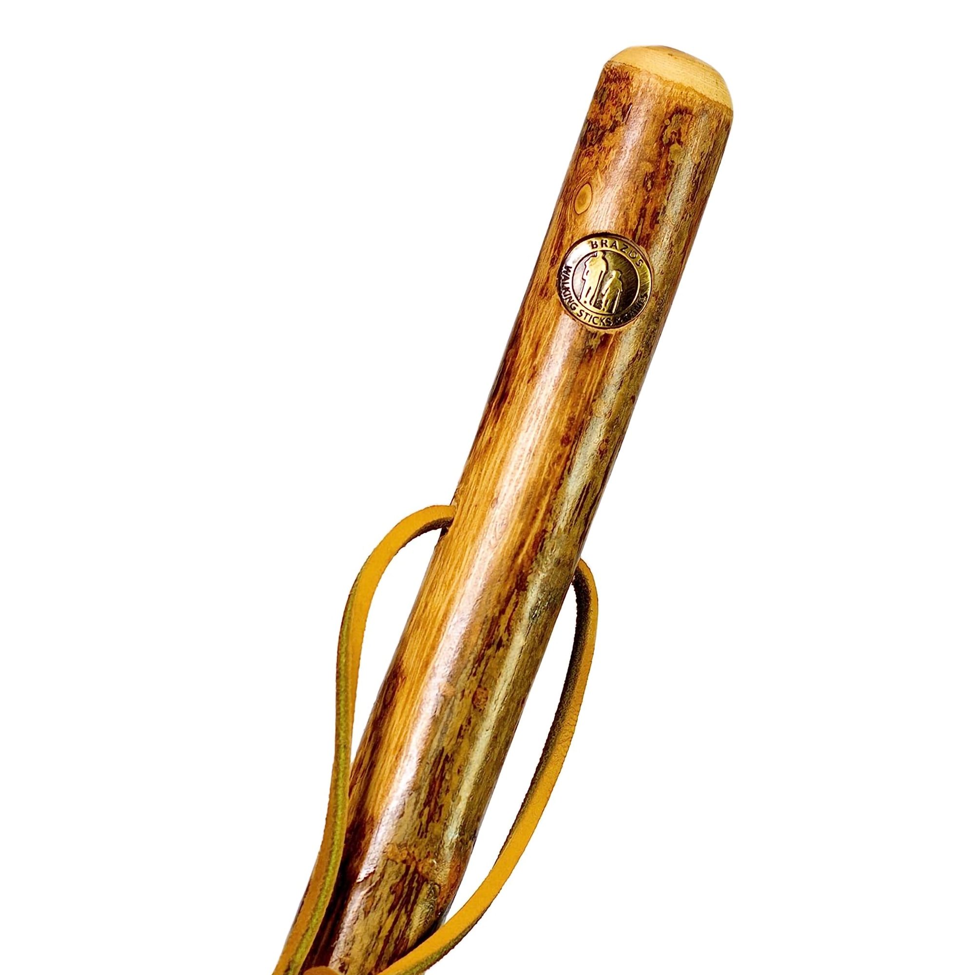 Mabis Healthcare 602-3000-1387 - Brazos™ Assorted Hardwood Rustic Walking Stick, 41-Inch - 1/Each