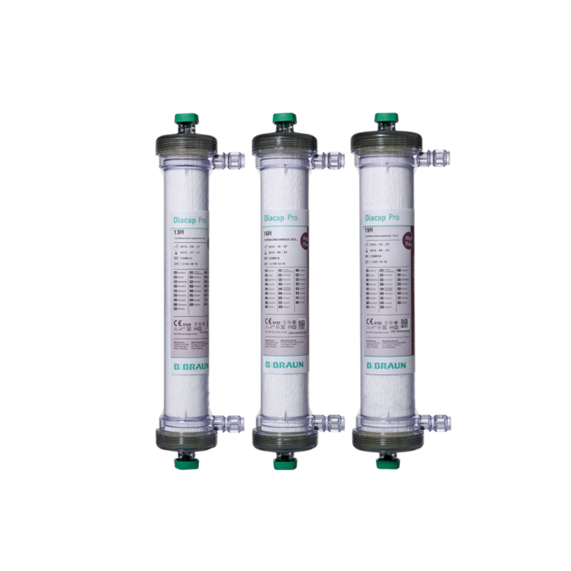 B. Braun - 720DH13 Dialyzer Filter Diacap® Pro 13H Polysulfone Fibers For Use with the Diacap® Pro Dialyzer