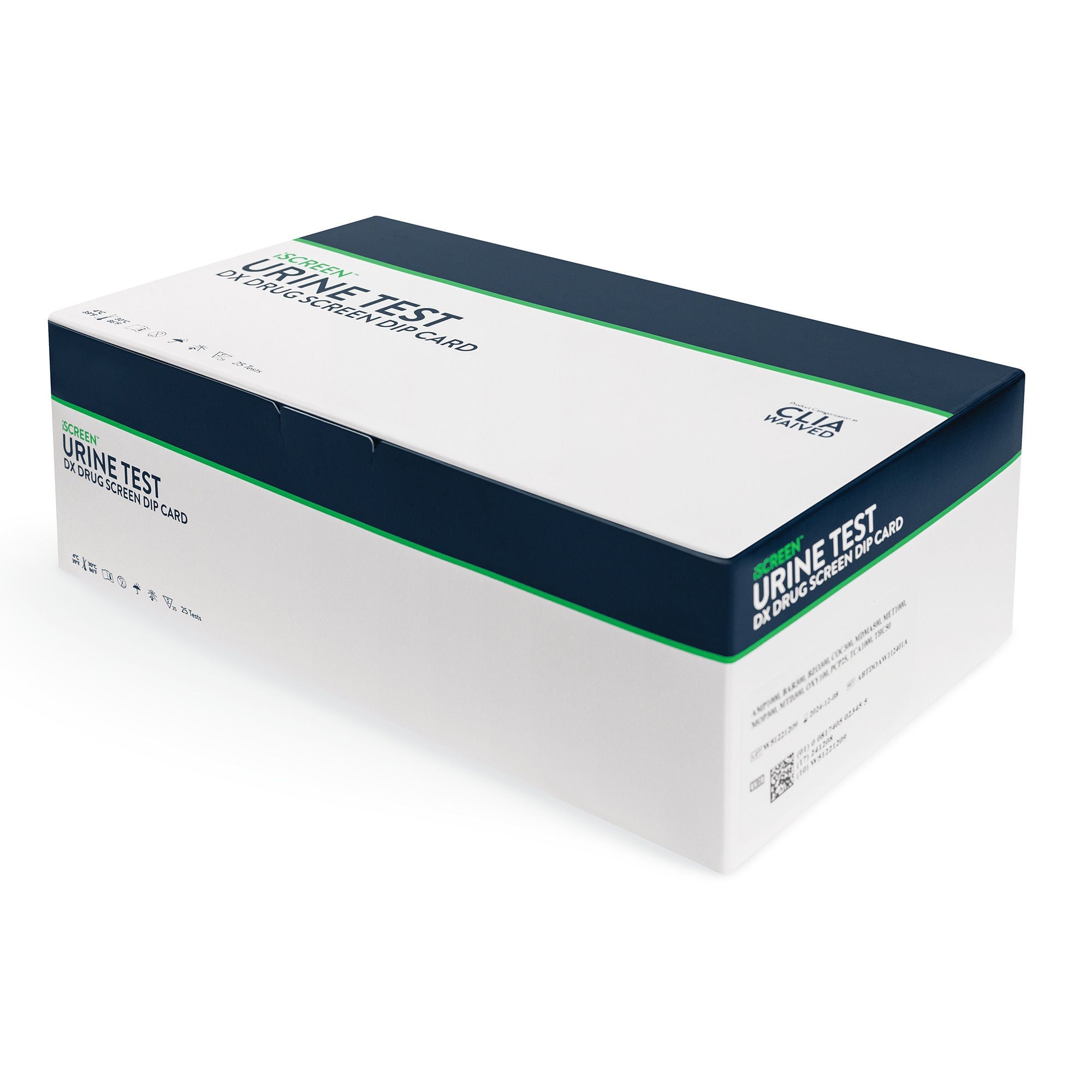 Abbott Rapid Dx North America LLC - ABTDOAW110401A Drugs of Abuse Test Kit iScreen® DX AMP1000, BAR, BZO, BUP, COC300, mAMP/MET1000, MTD, OPI2000, OXY, THC 25 Tests CLIA Waived