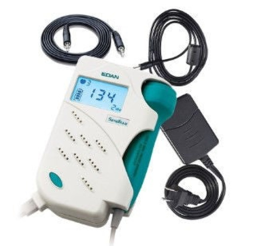 EdanUSA & MDPro - STBA.08 Handheld Doppler Sonotrax II LCD Display Obstetric Probe 8 MHz Frequency
