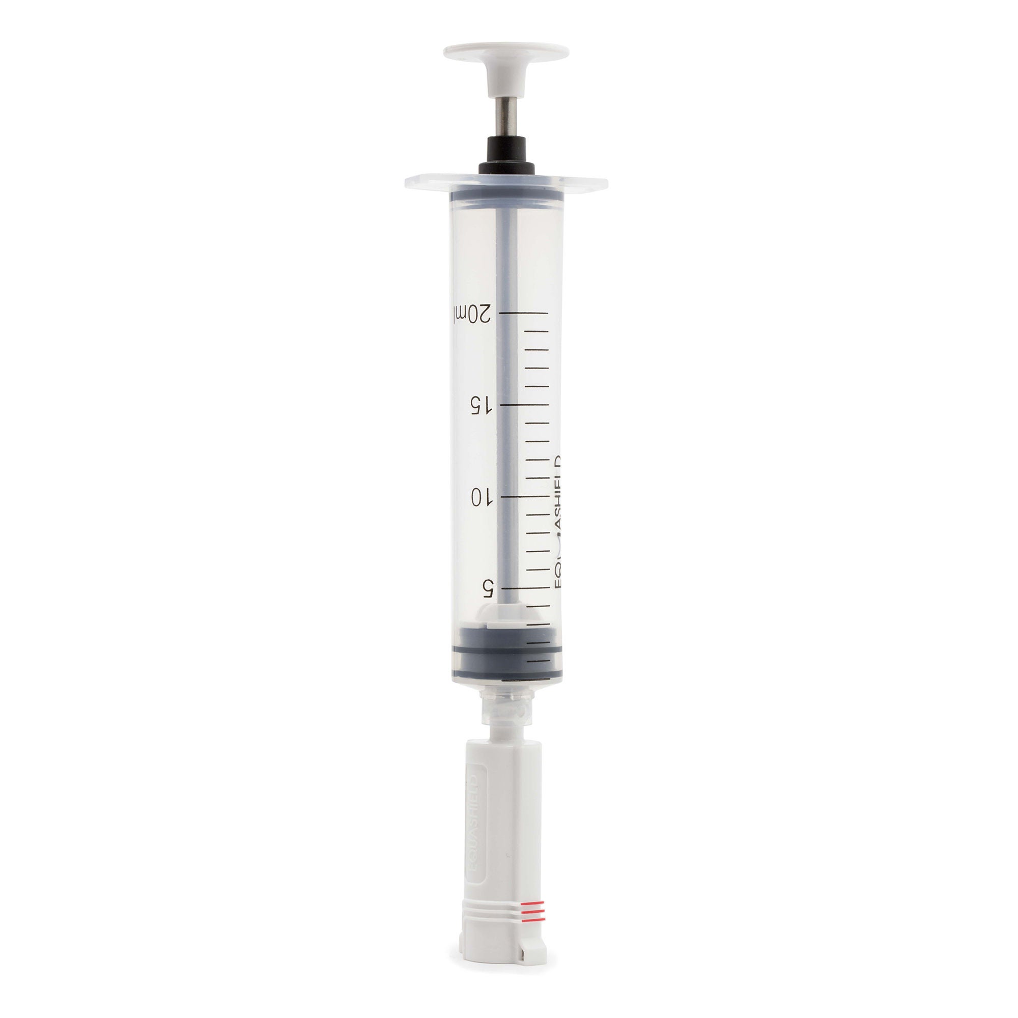 Equashield - SU-20/2 Closed System Transfer Syringe Equashield® 20 mL Connector Tip Closed System Adapter