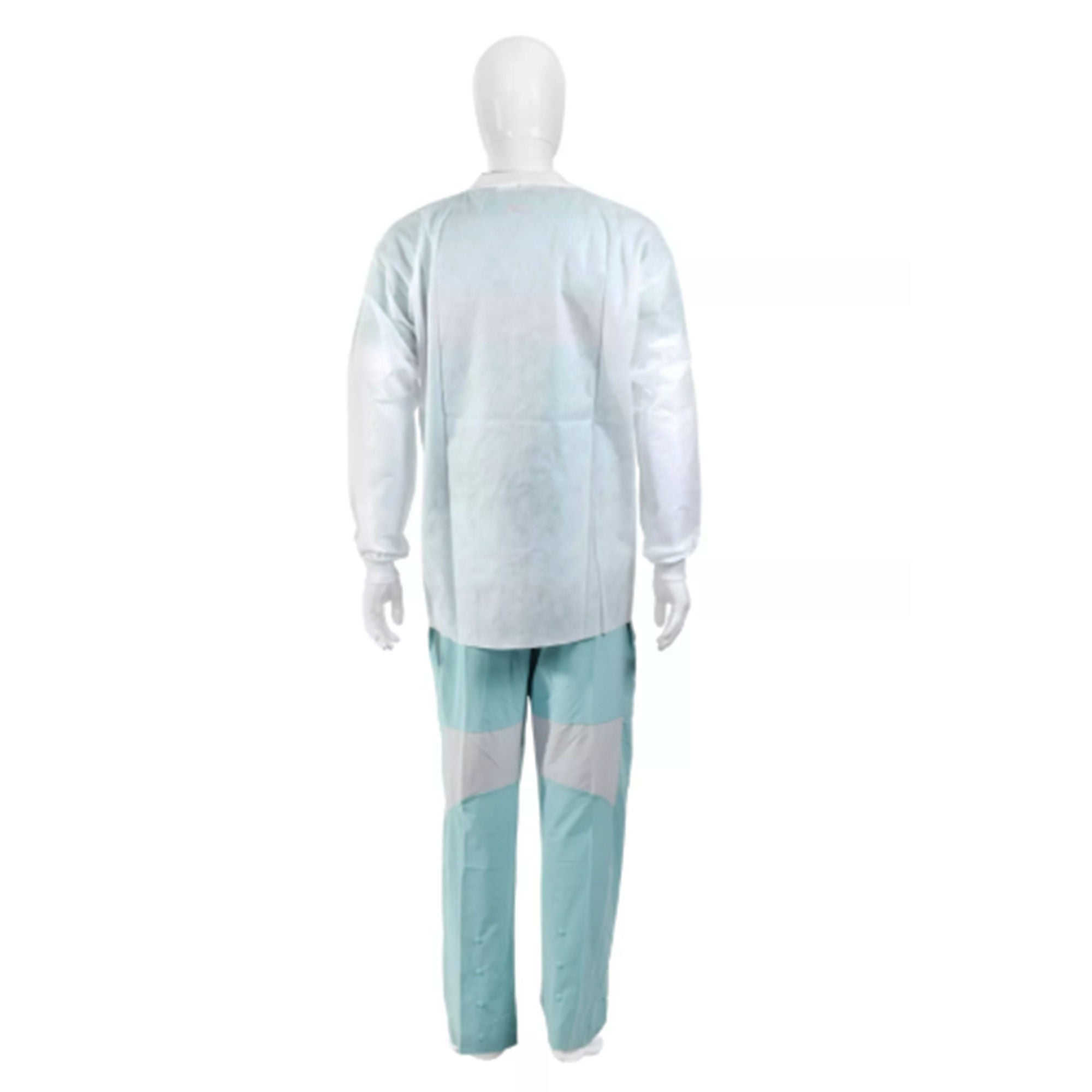 Cardinal - 2310LC Lab Coat White Small Knee Length 3-Layer SMS Disposable