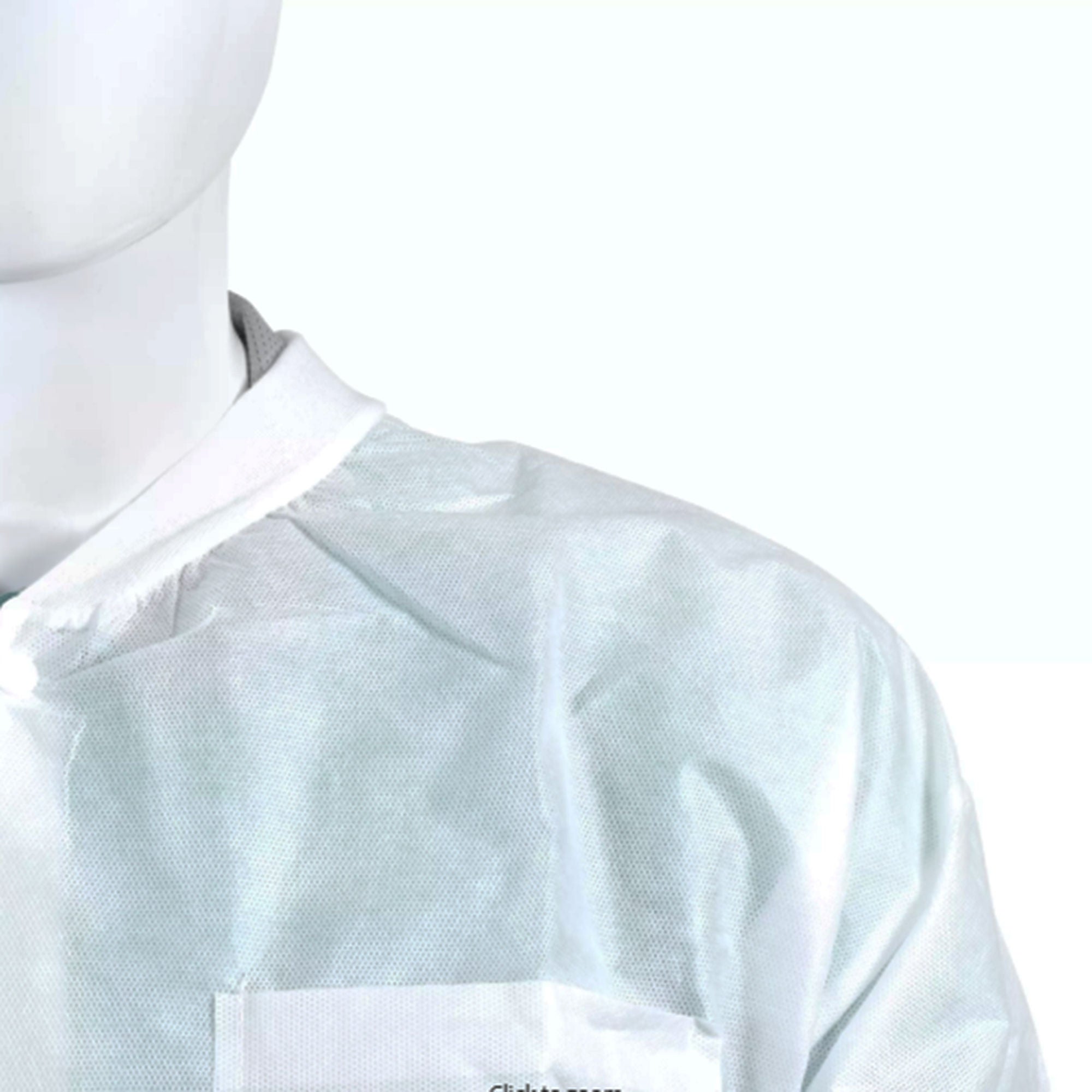 Cardinal - 2310LC Lab Coat White Small Knee Length 3-Layer SMS Disposable