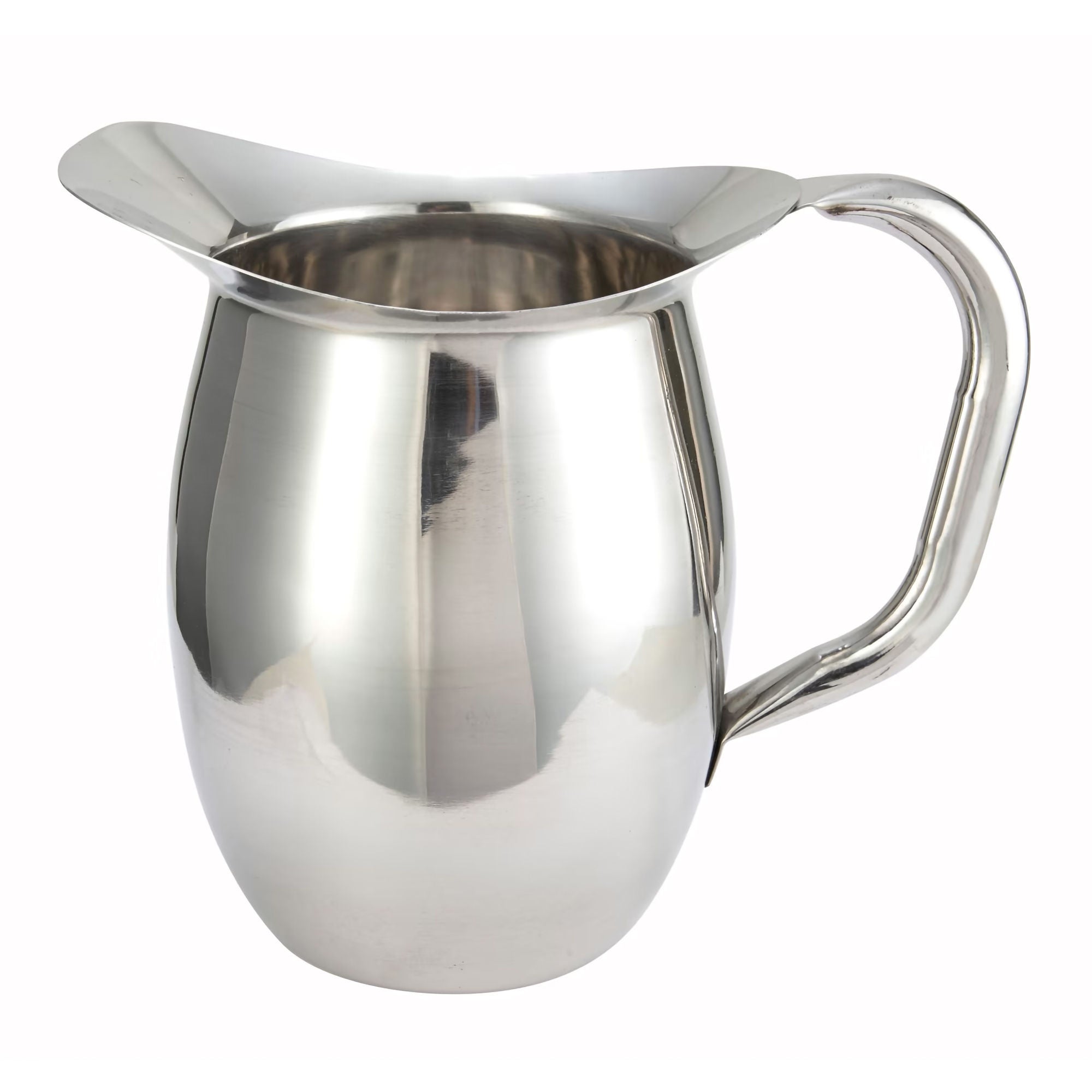 The Wasserstrom Company - 6033163 Pitcher Winco® Hot / Cold 64 oz. Silver