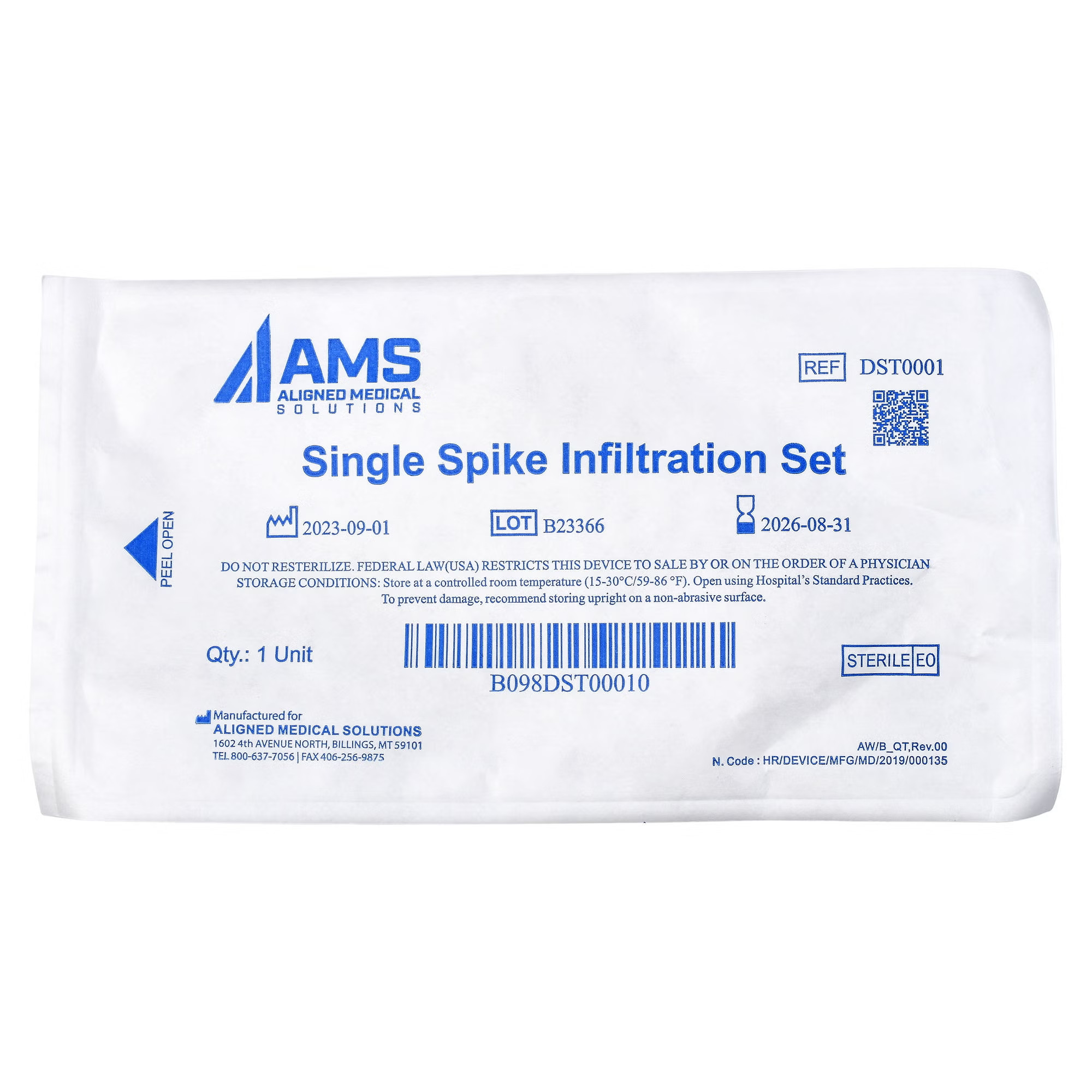 Aligned Medical Solutions - DST0001 Inflitration Tumescent Tubing