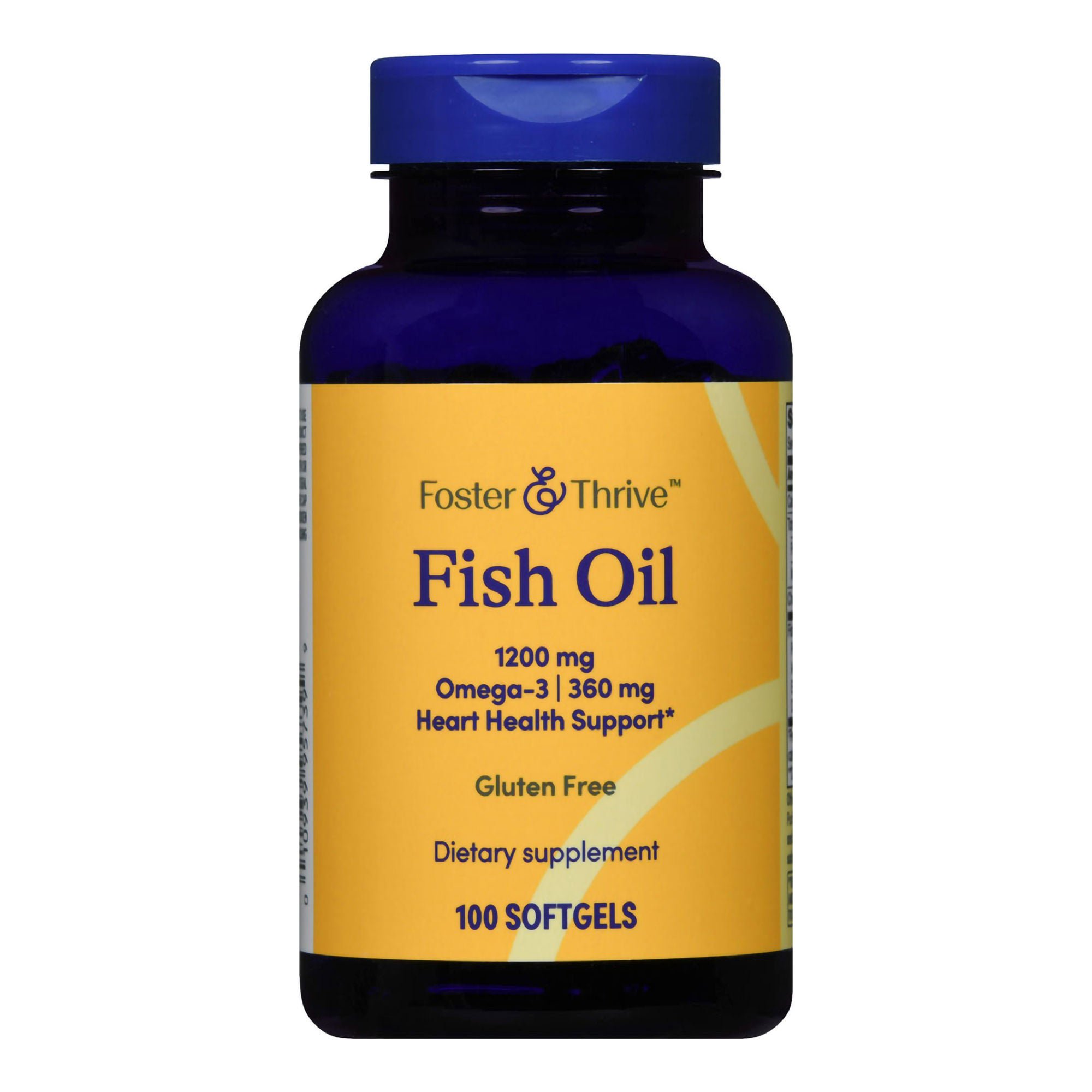 McKesson Brand - 01093995739 Foster & Thrive™ Fish Oil 1200 mg Softgels