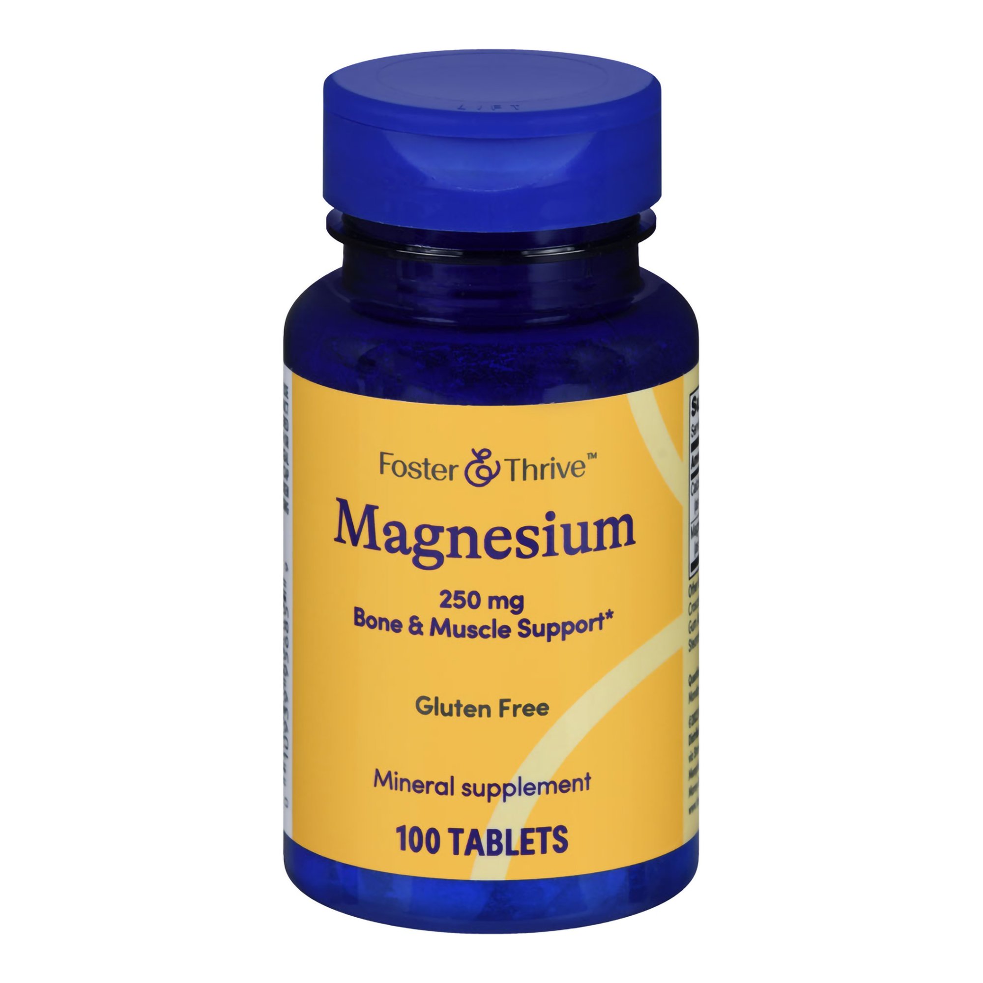 McKesson Brand 01093995685 - Foster & Thrive™ Magnesium 250 mg Tablets - 1/Bottle