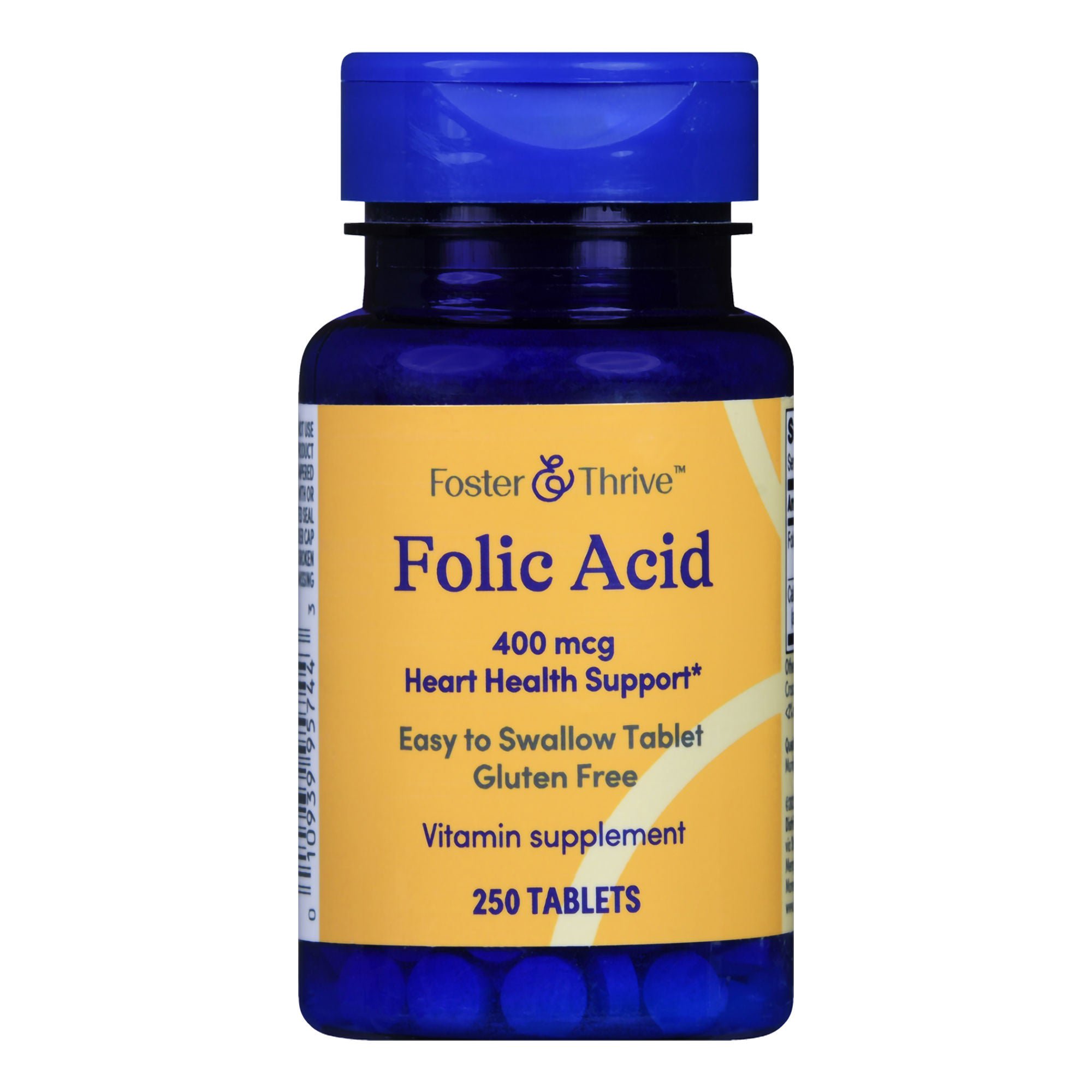 McKesson Brand - 01093995744 Foster & Thrive™ 400 mcg Folic Acid Tablets