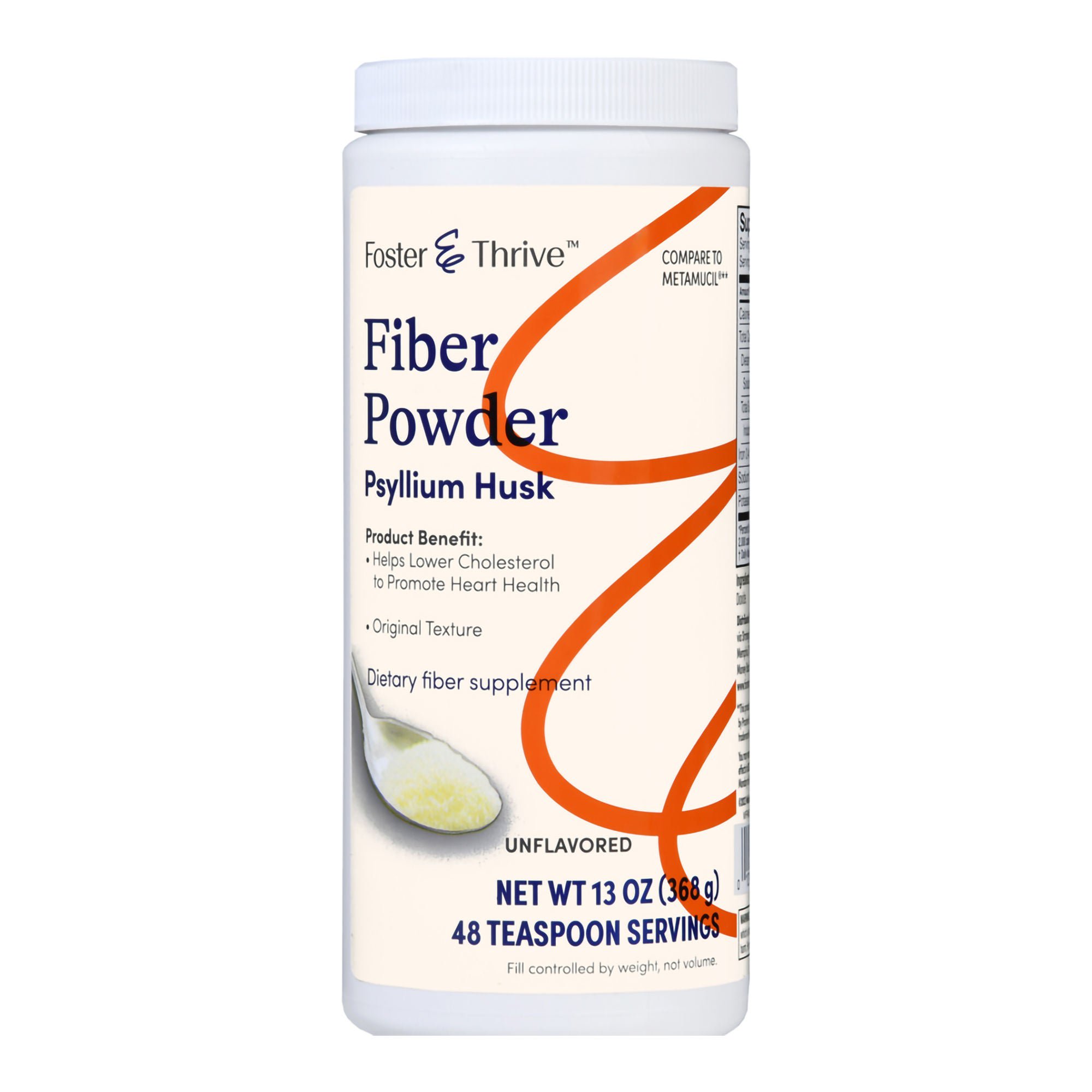 McKesson Brand - 01093995616 Foster & Thrive™ Fiber Powder Original Texture Unflavored