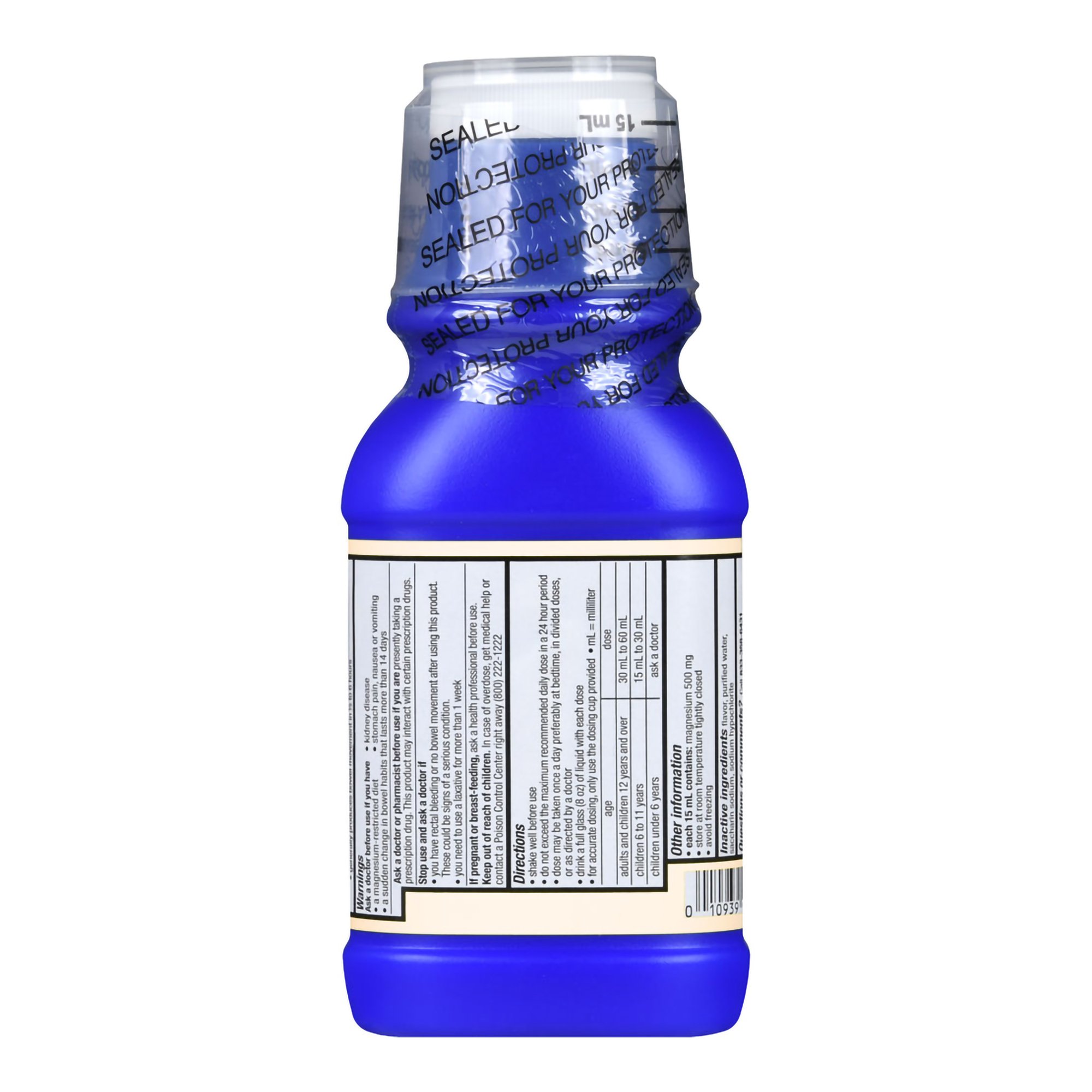 McKesson Brand 70677107301 - Foster & Thrive™ Milk of Magnesia Magnesium Hydroxide Liquid Mint - 1/Bottle