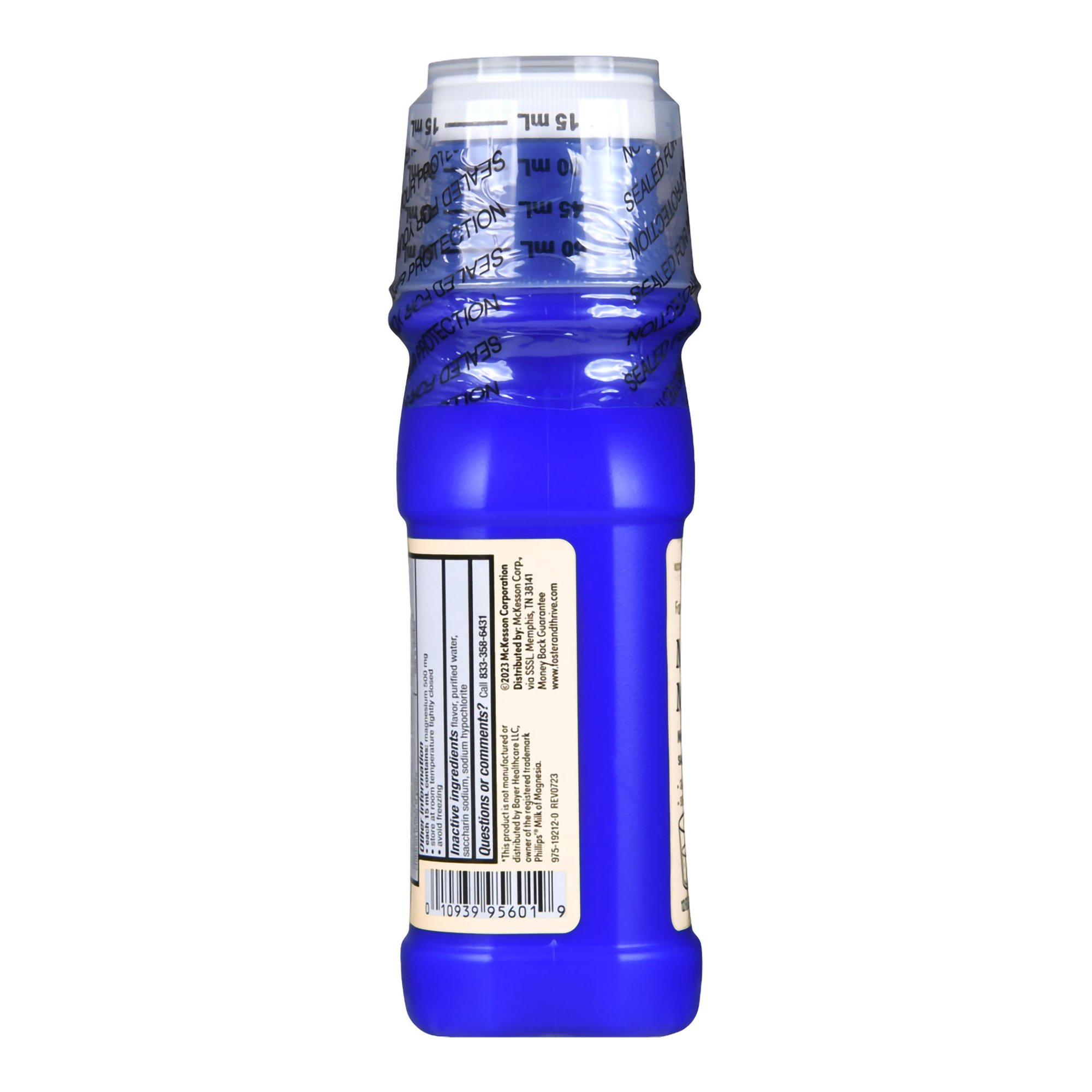 McKesson Brand 70677107301 - Foster & Thrive™ Milk of Magnesia Magnesium Hydroxide Liquid Mint - 1/Bottle