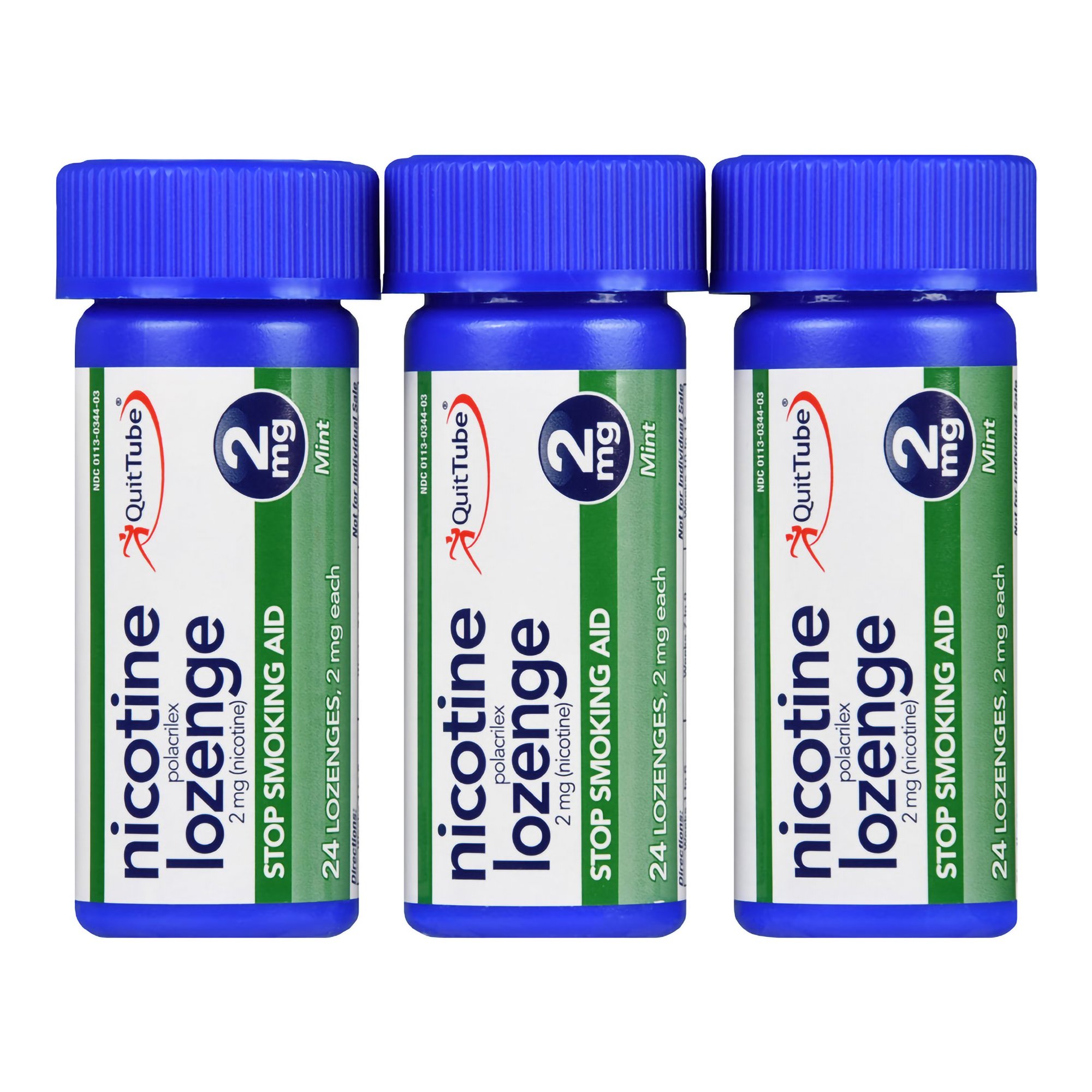 McKesson Brand 70677117601 - Foster & Thrive™ Nicotine Polacrilex Lozenges 2 mg (Nicotine) Mint - 72/Pack