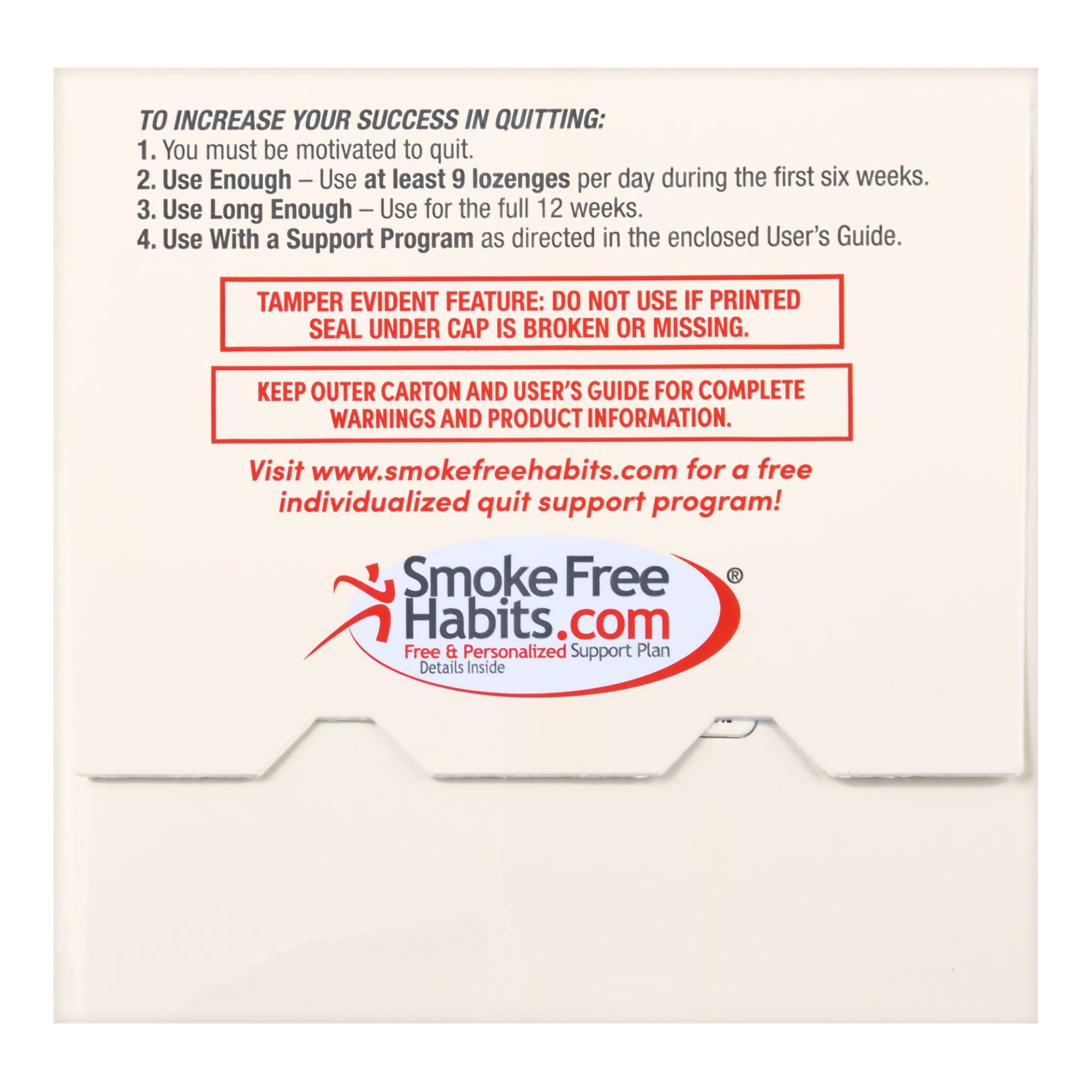 McKesson Brand 70677117601 - Foster & Thrive™ Nicotine Polacrilex Lozenges 2 mg (Nicotine) Mint - 72/Pack