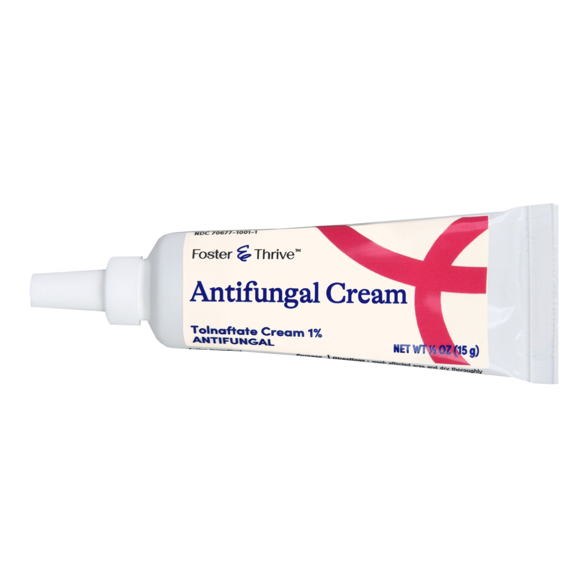 McKesson Brand 70677100101 - Foster & Thrive™ Antifungal Cream Tolnaftate 1%, 0.5-ounce tube - 1/Each