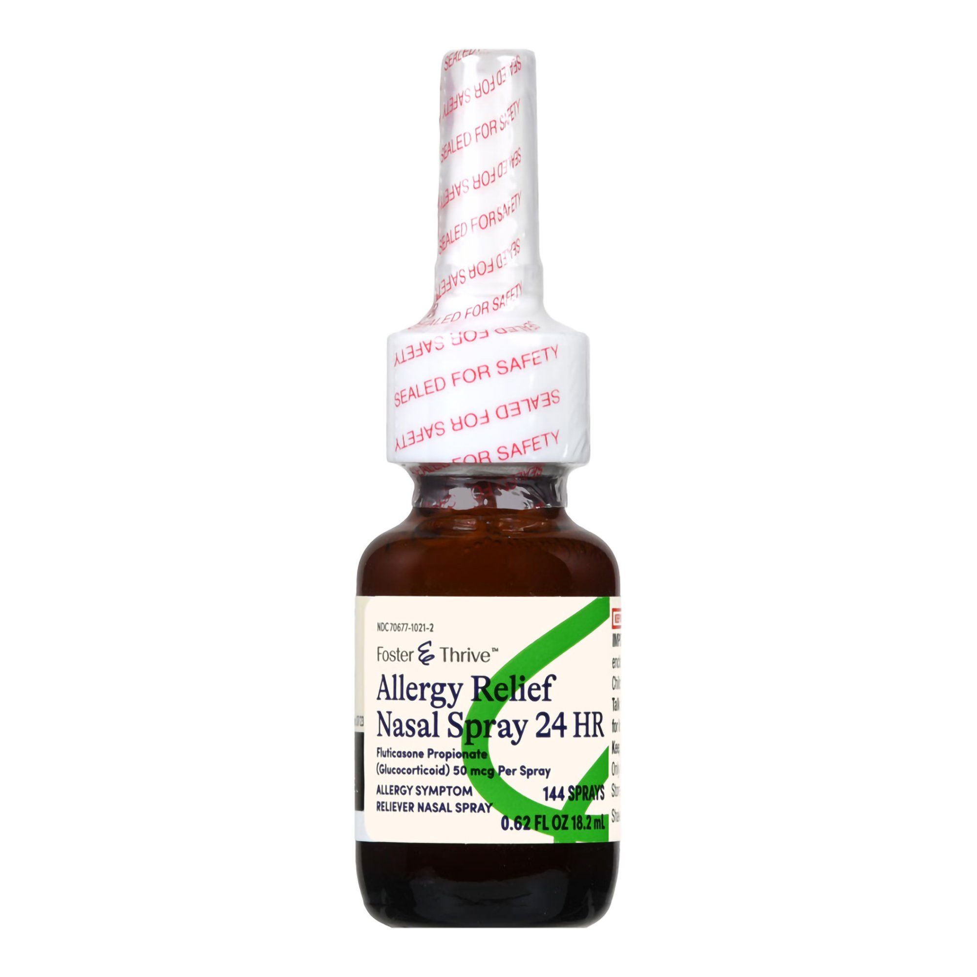 McKesson Brand 70677102102 - Foster & Thrive™ Allergy Relief Nasal Spray 24 HR Fluticasone Propionate - 1/Each