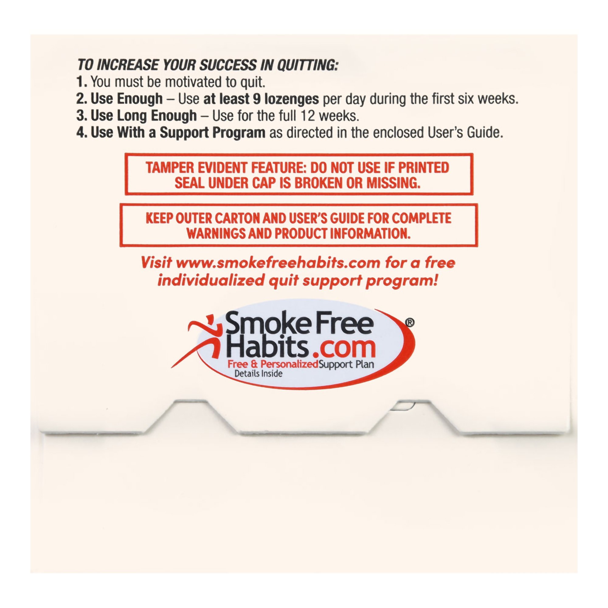 McKesson Brand 70677117701 - Foster & Thrive™ Nicotine Polacrilex 4 mg (Nicotine) Lozenges Mint - 1/Pack