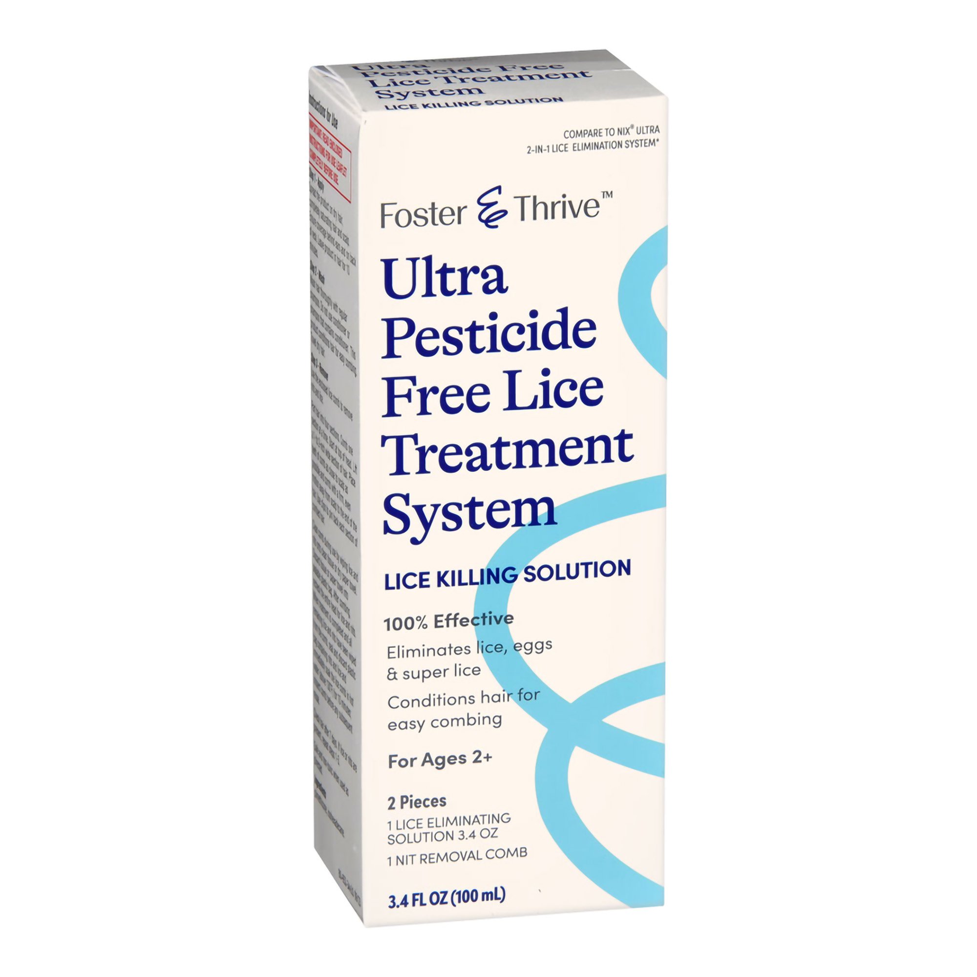 McKesson Brand 01093995891 - Foster & Thrive™ Ultra Pesticide Free Lice Treatment System - 1/Each
