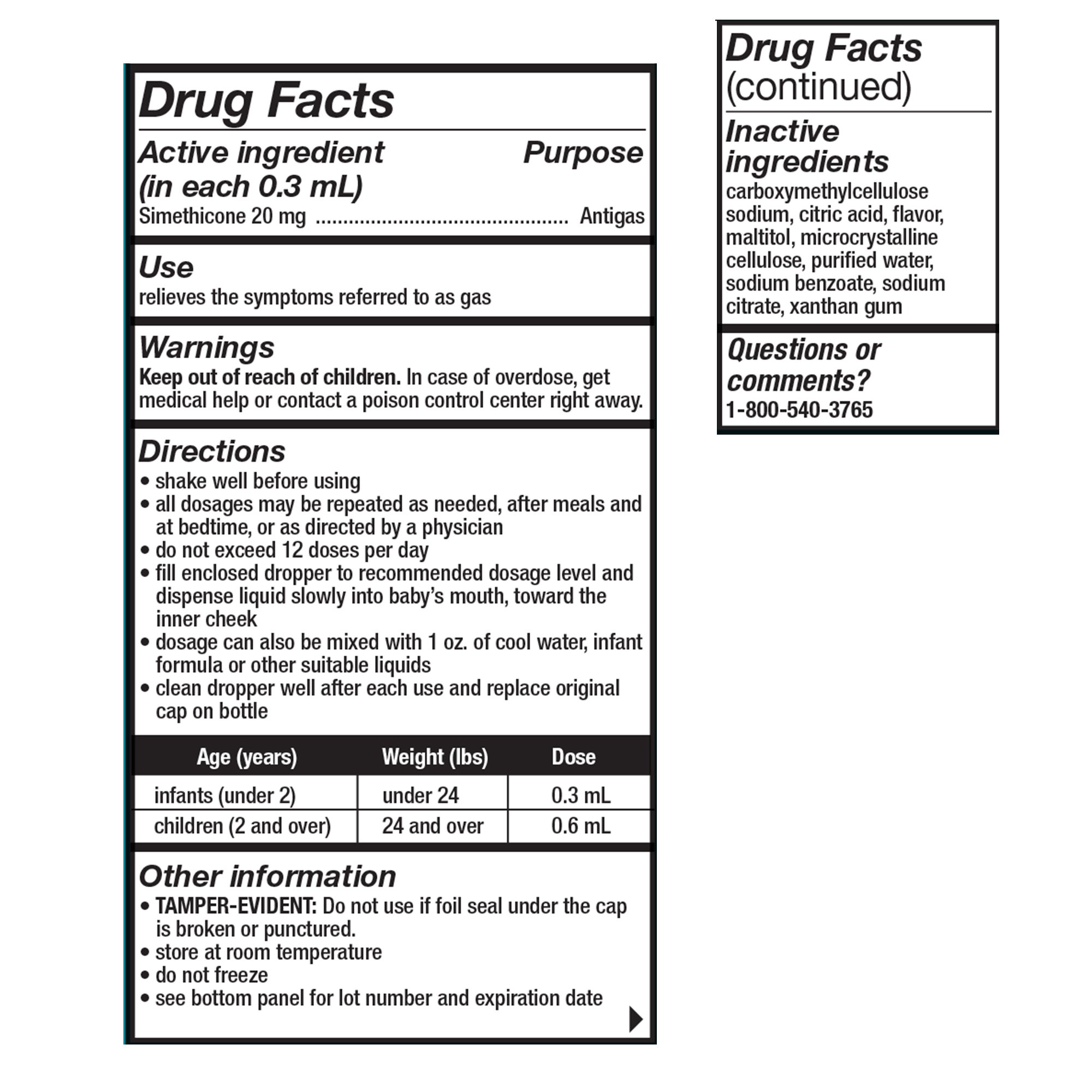HEALTH STAR Gas Relief QSIM-1-HST by Geri-Care