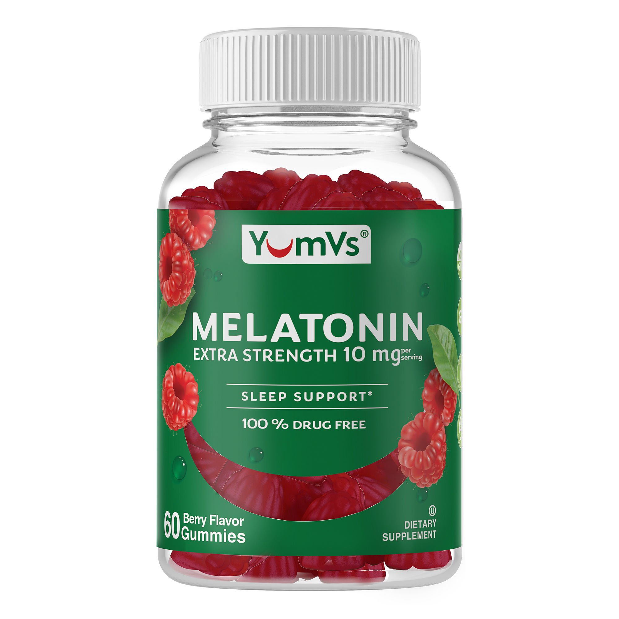 Geri-Care - 9139-06-YMV YumVs® 10 mg Melatonin Extra Strength Gummies
