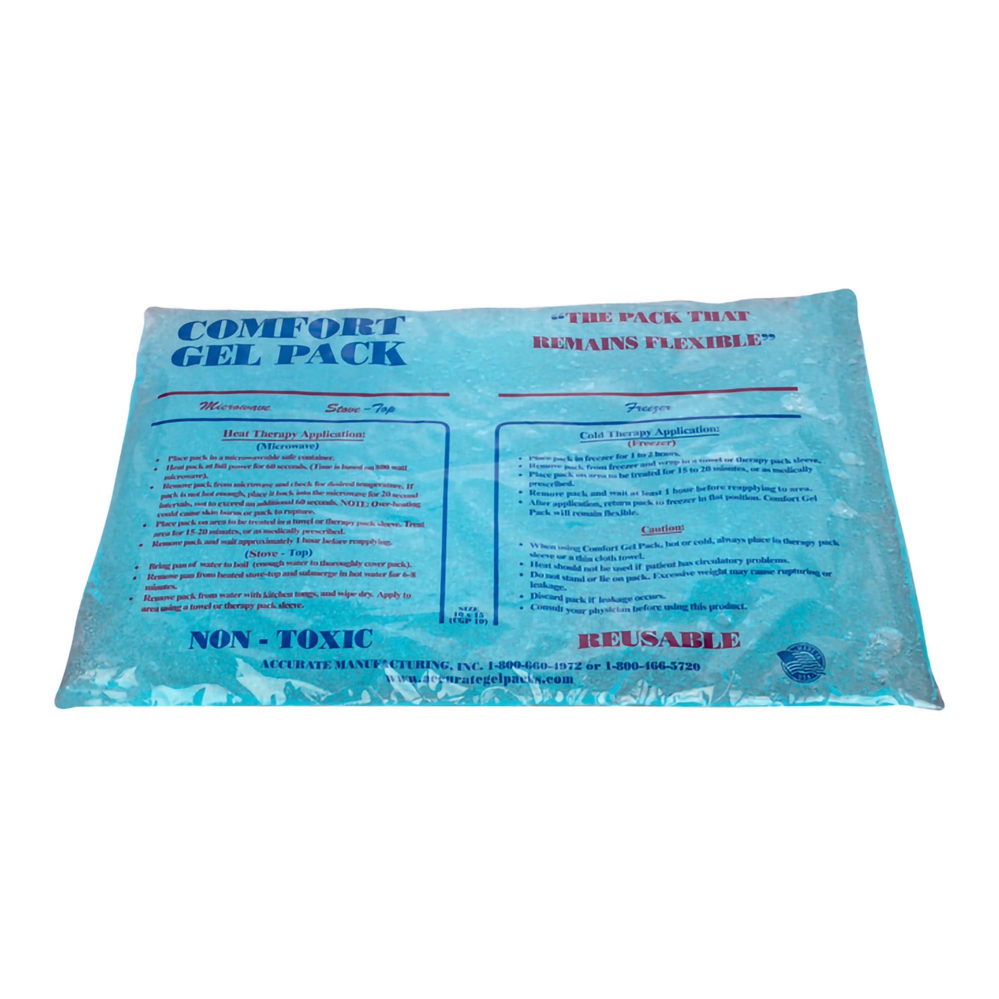 Performance Health - 081509280 Hot / Cold Pack General Purpose 10 X 15 Inch Gel Reusable