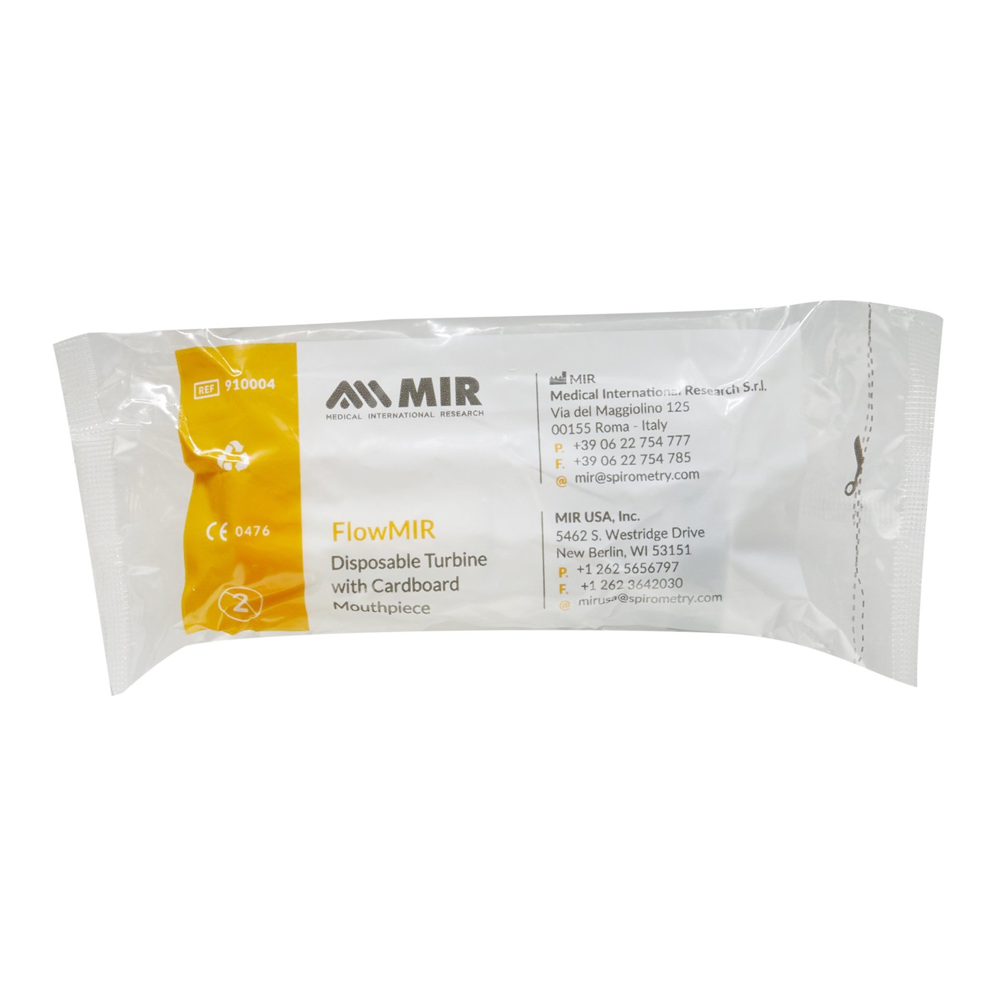 Medical International Research USA 910004-10 - FlowMIR Disposable Turbine - 10/Pack