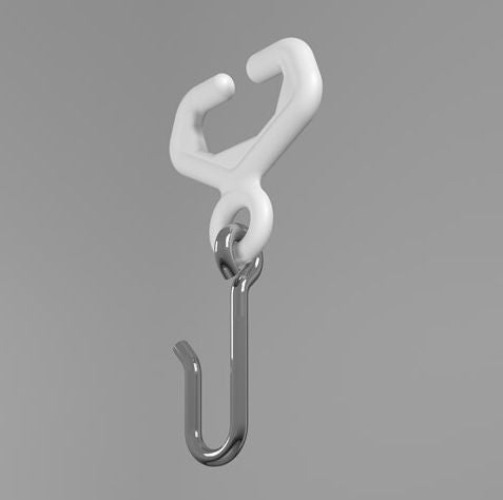ICP Medical - ICPO-CE2040 Nylon Carrier Formatrac® For For Formatrac Cubicle Curtain Track / Shower Curtains