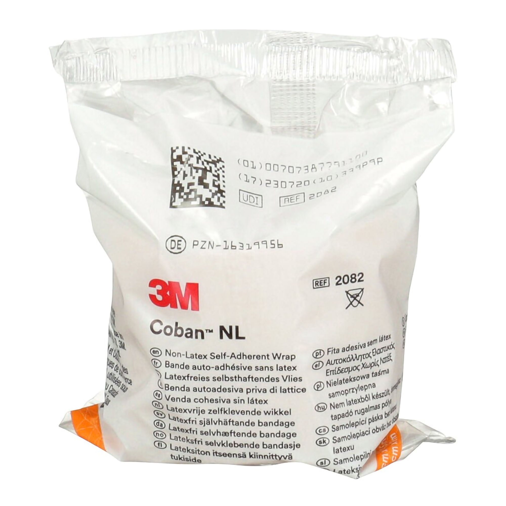 Solventum Corporation - 2082B Cohesive Bandage 3M™ Coban™ LF 2 Inch X 5 Yard Self-adherent Closure Blue NonSterile Low Compression