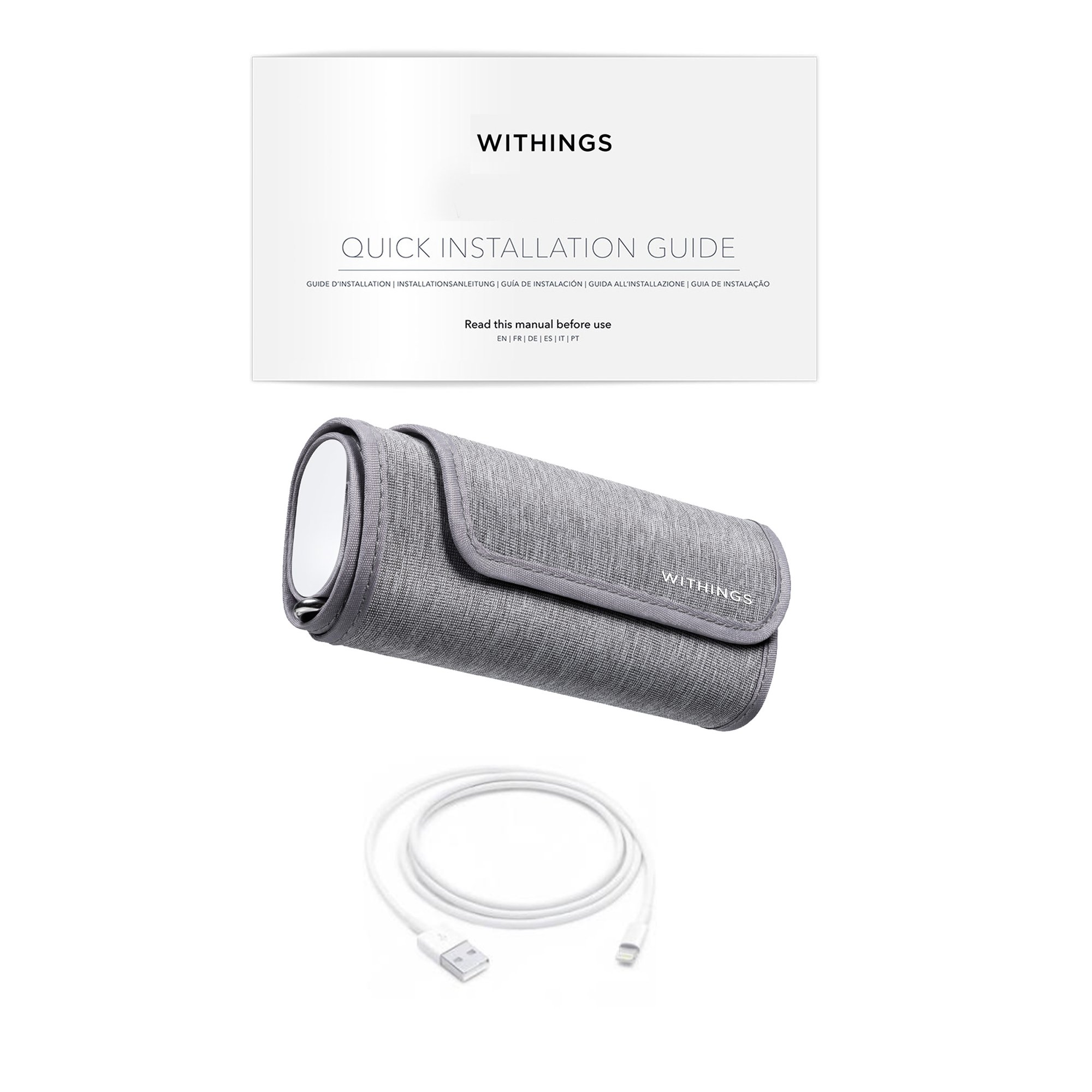 Withings Inc WPM05-ALL-INTER - Withings Smart Blood Pressure Monitor - 1/Each