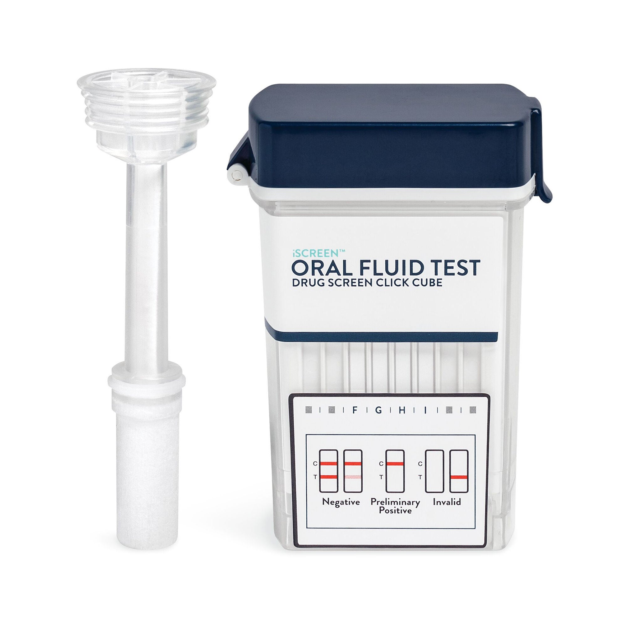 Abbott Rapid Dx North America LLC - ABTOFCUBE1101A Drugs of Abuse Test Kit iScreen™ AMP50, BAR50, BUP5, BZO10, COC20, mAMP/MET50, MDMA50, MTD30, OPI40, OXY20, THC40 25 Tests For Employment / Insurance Use
