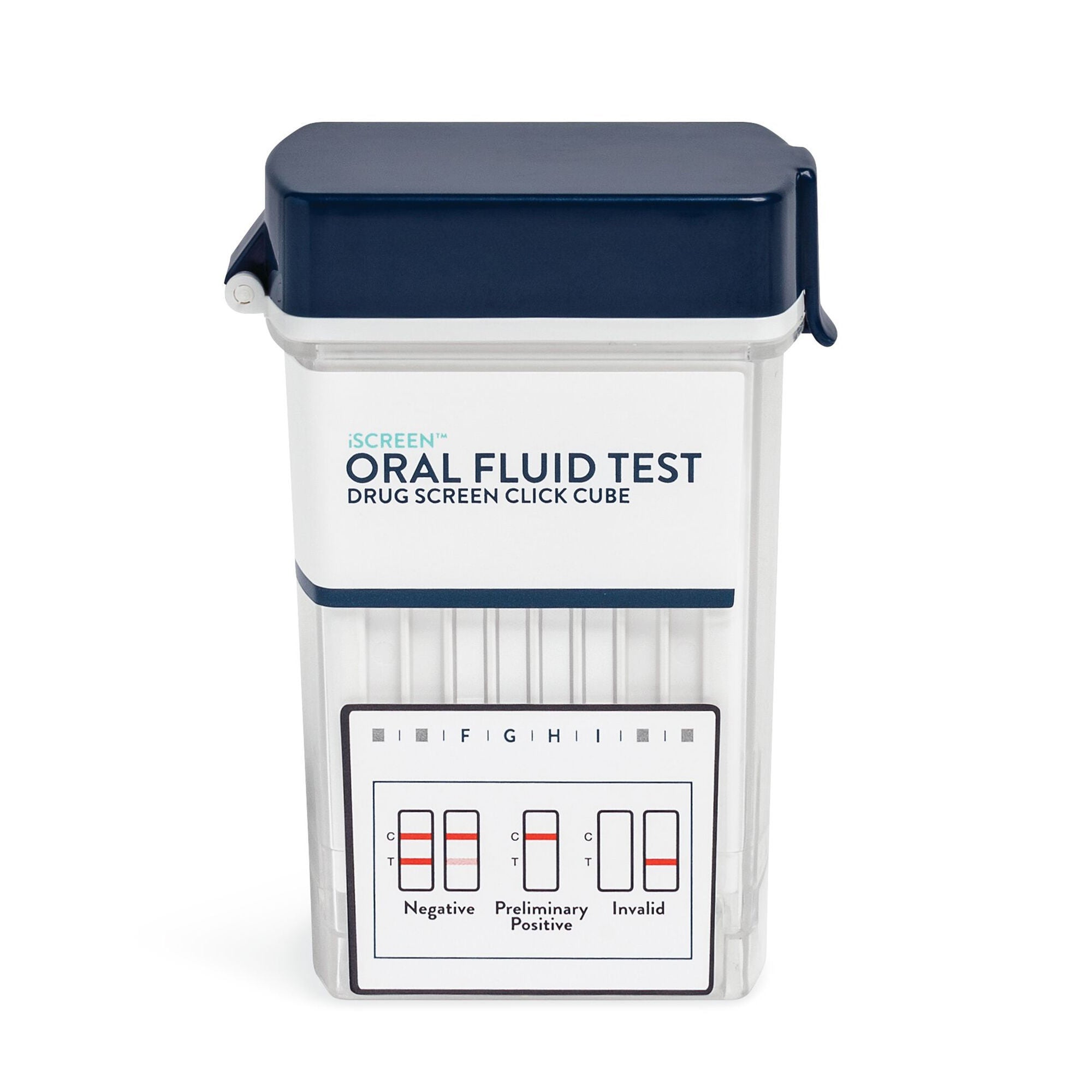 Abbott Rapid Dx North America LLC - ABTOFCUBE1101A Drugs of Abuse Test Kit iScreen™ AMP50, BAR50, BUP5, BZO10, COC20, mAMP/MET50, MDMA50, MTD30, OPI40, OXY20, THC40 25 Tests For Employment / Insurance Use