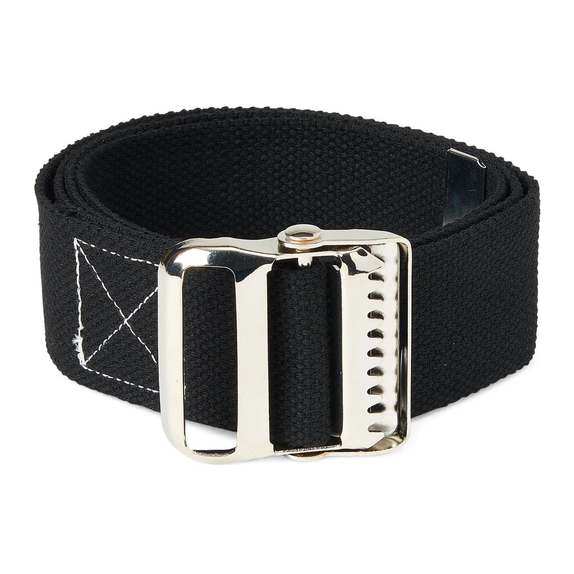 Medline - MDT821203BS Gait Belt 54 Inch Length Black Cotton